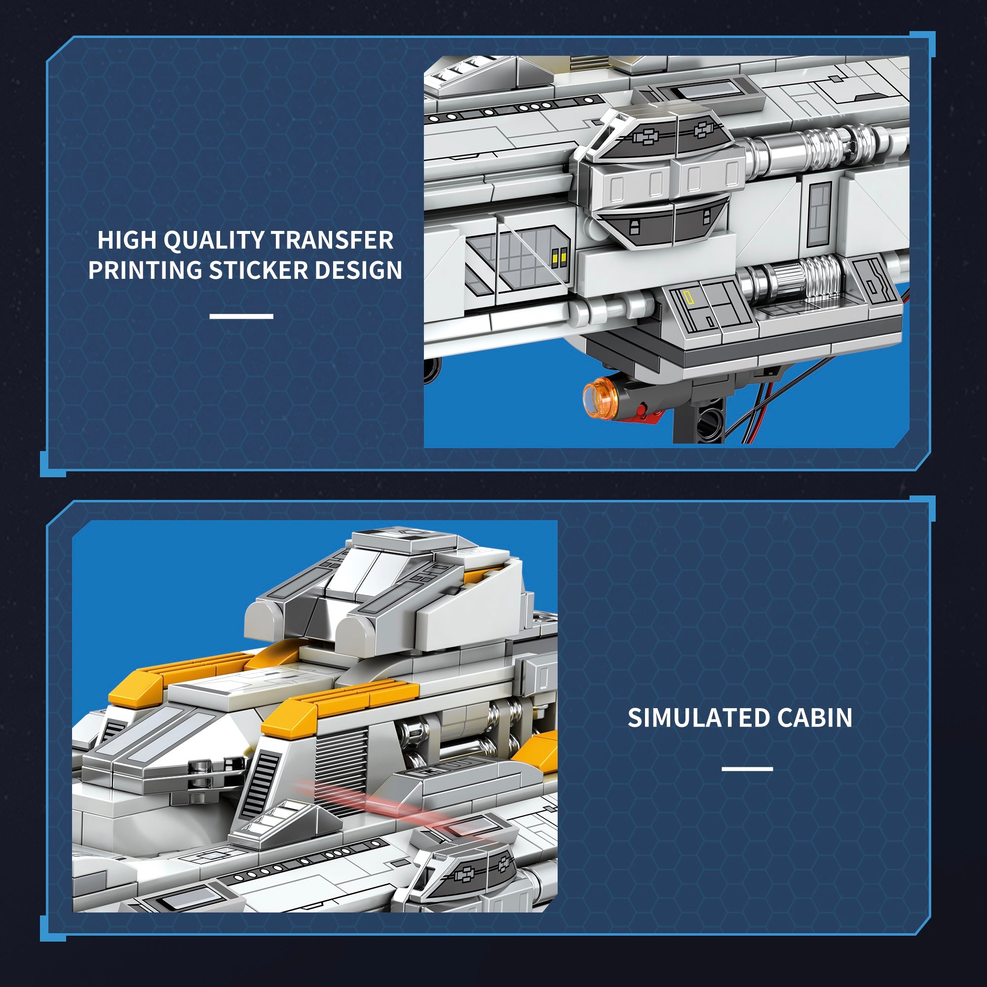 Intergalactic Tactical Warship | 794pcs