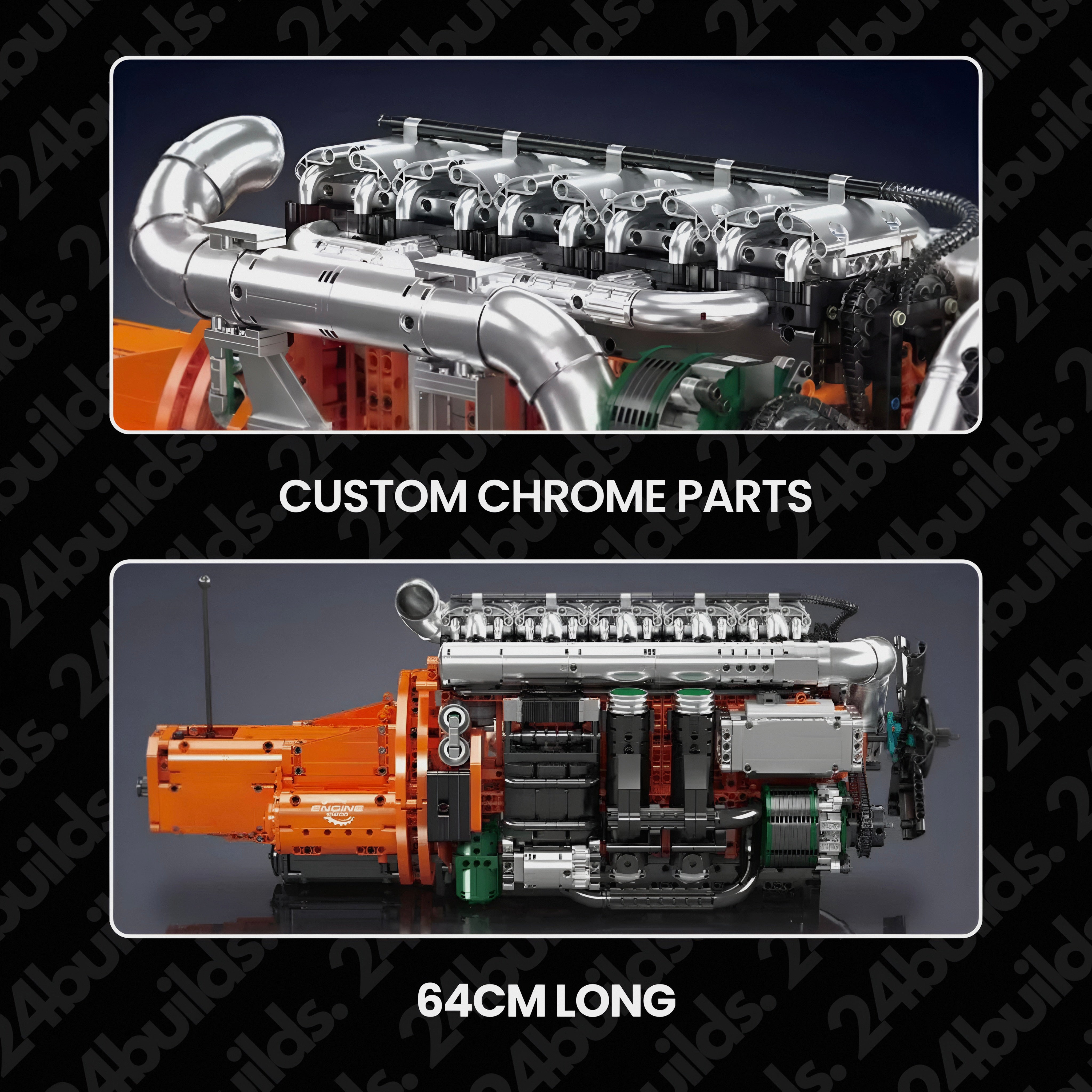 The Ultimate Inline-6 Truck Engine | 3236pcs