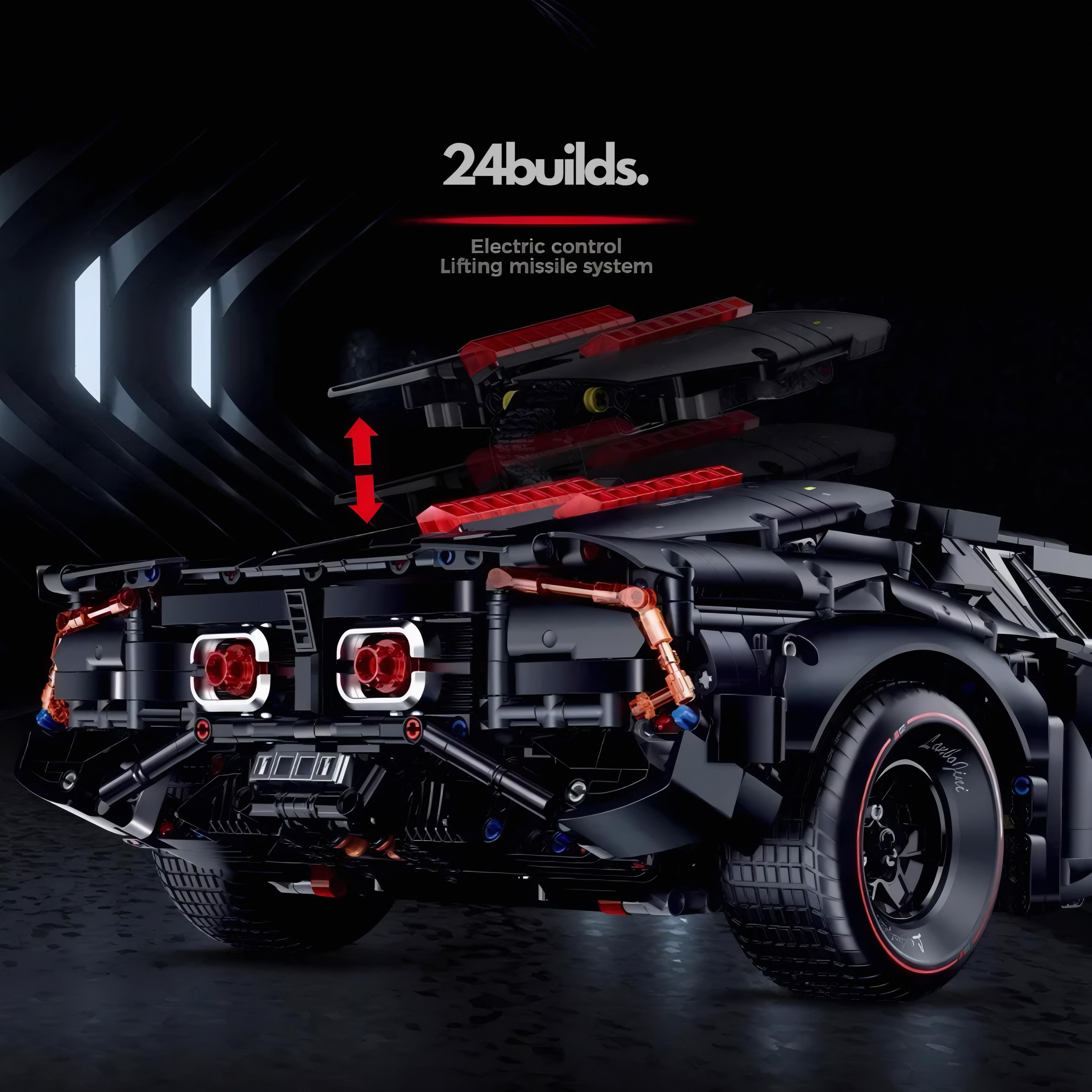 Bulletproof Italian Supercar | 4296pcs