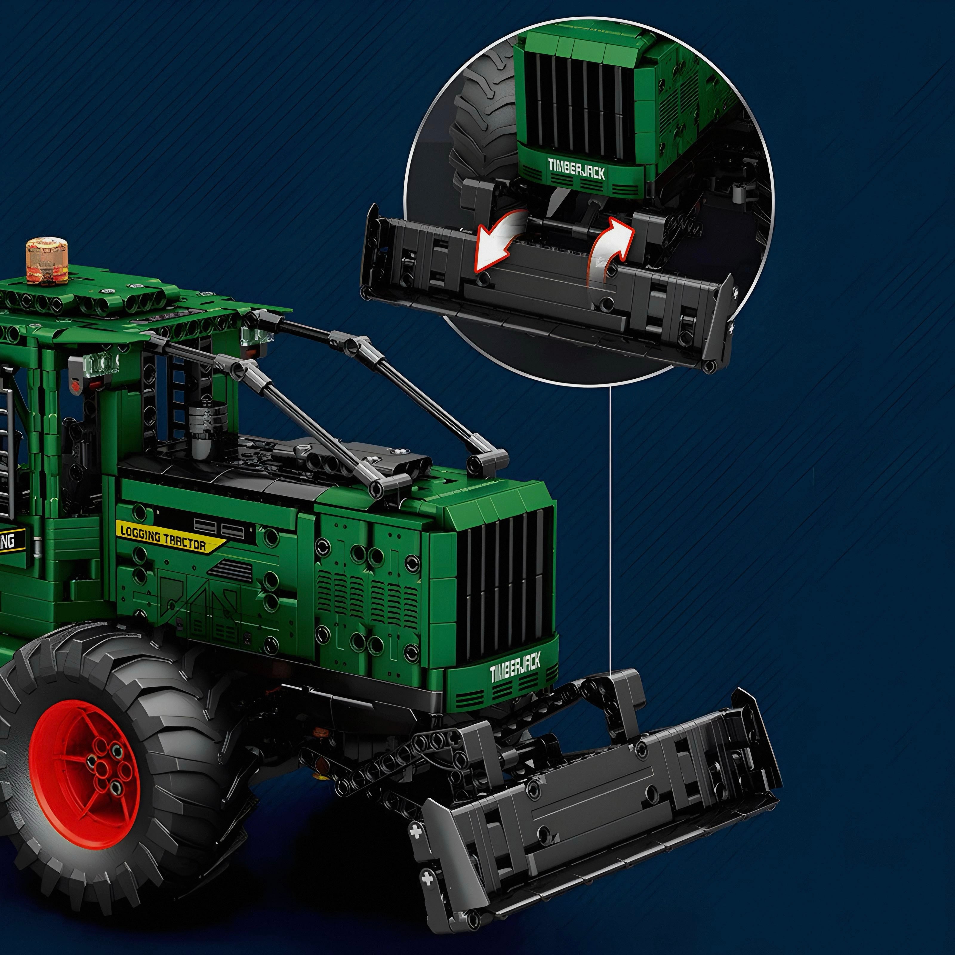 Skidder Tractor | 1740pcs