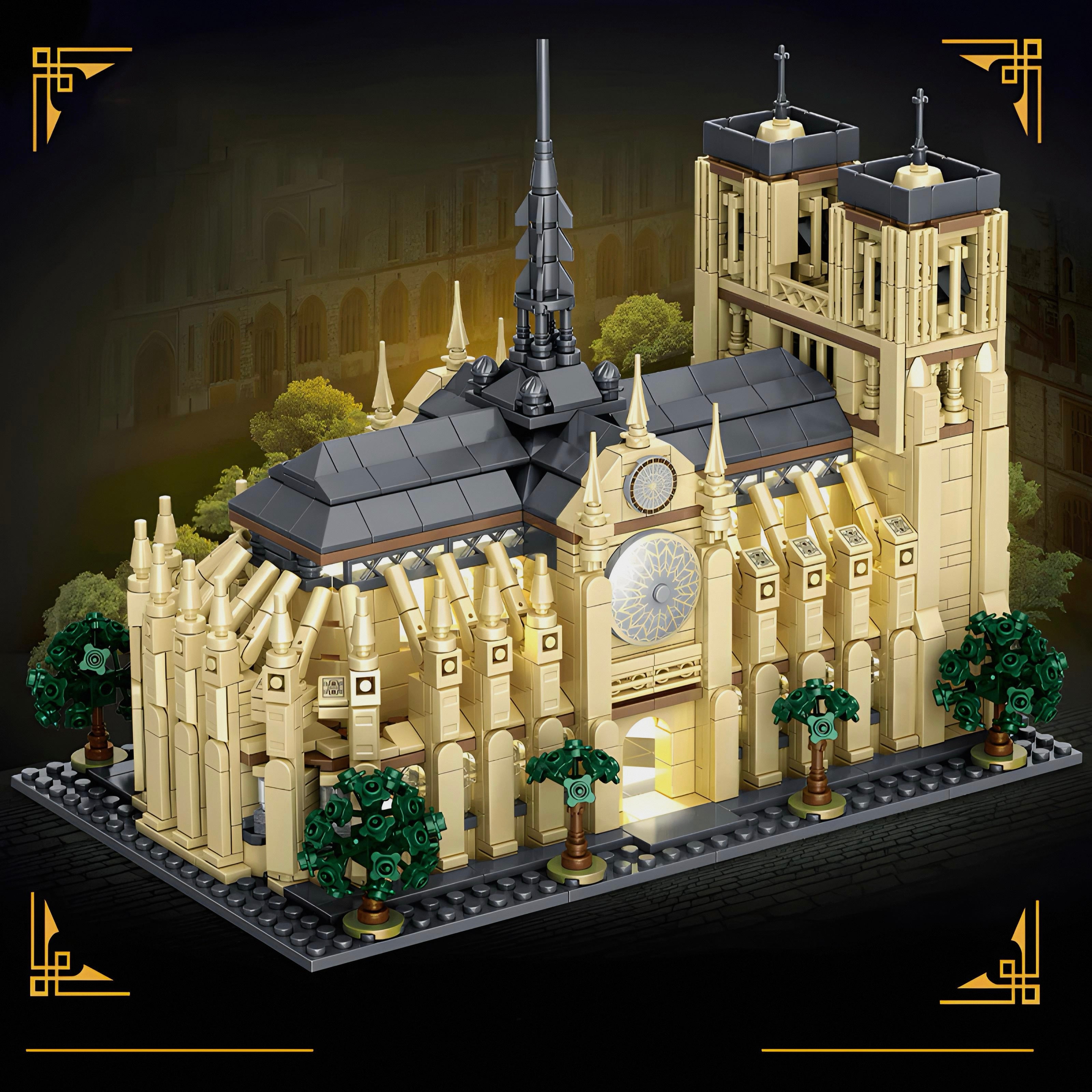 Notre Dame Cathedral | 1758pcs