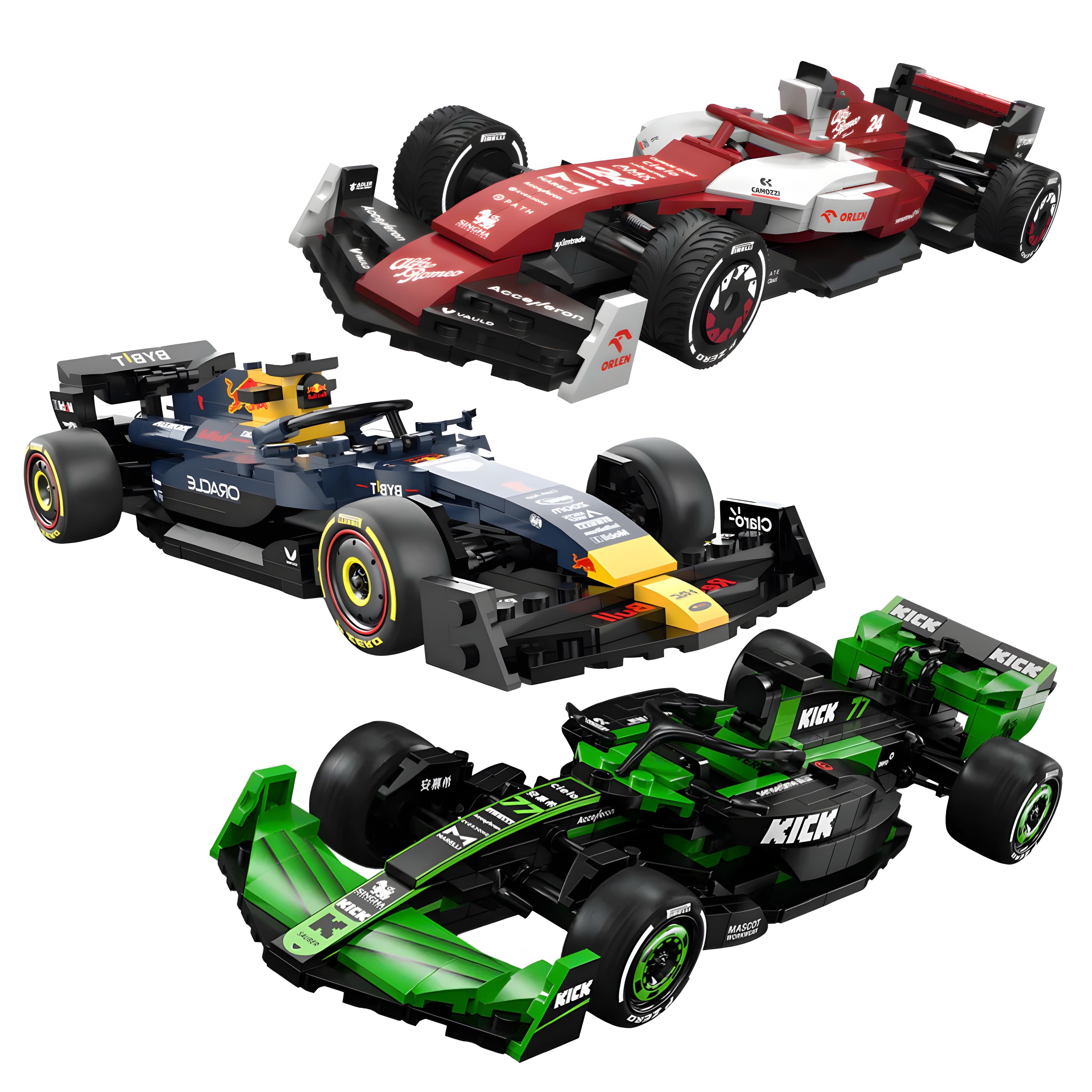 1:24 Scale Formula 1 Bundle | 988pcs