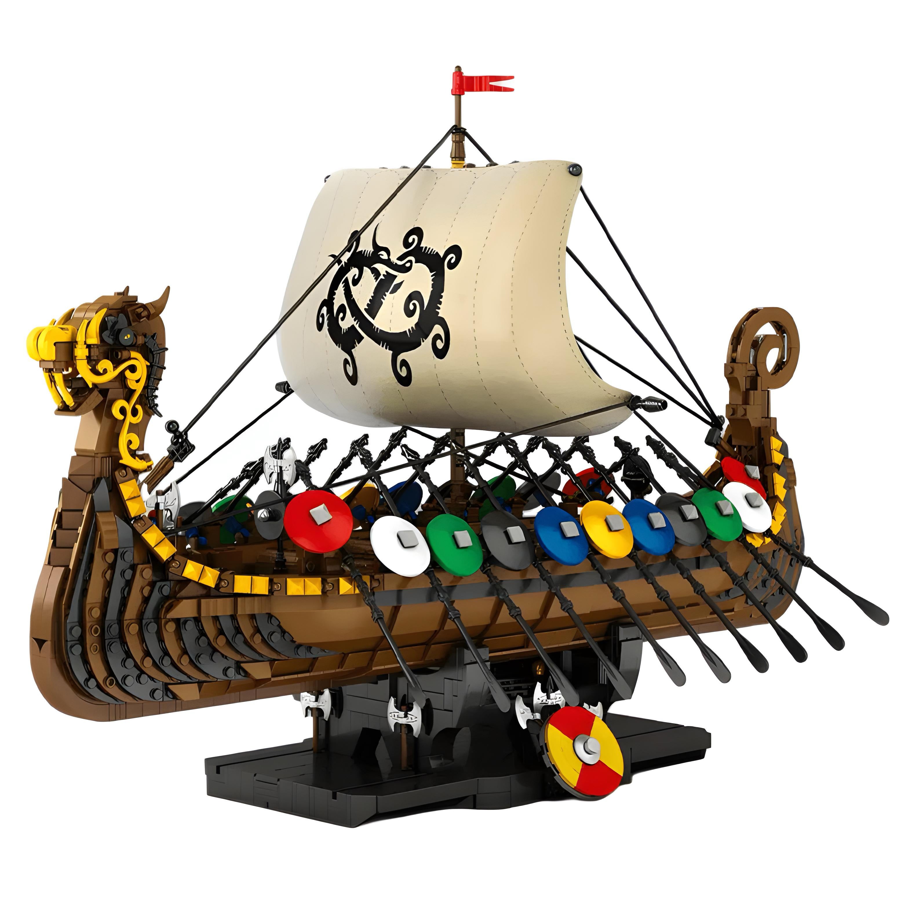 Viking Dragon Longship | 2548pcs