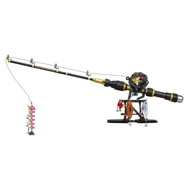 Drum Reel Fishing Rod