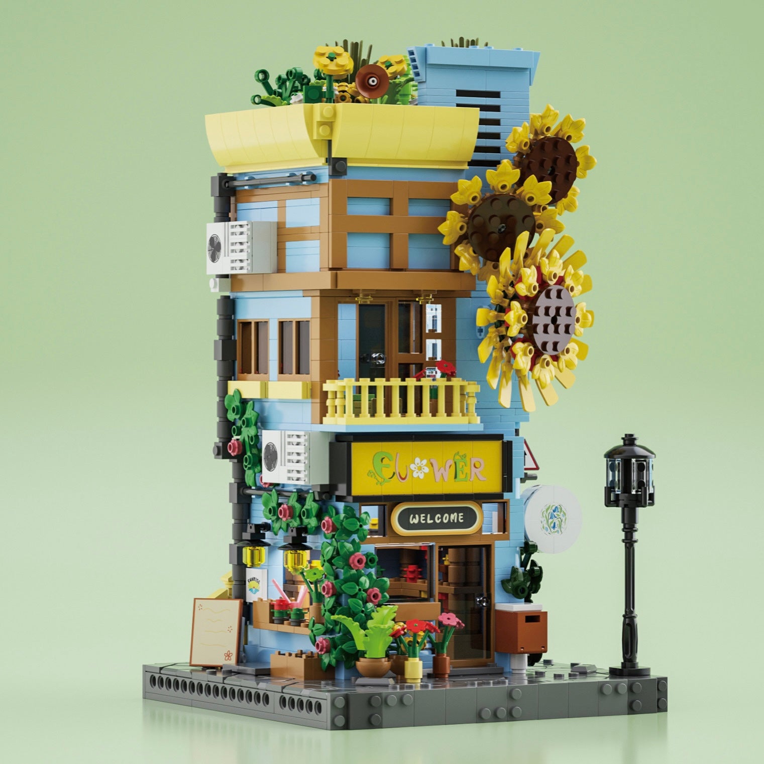 The Sunflower House | 1582pcs