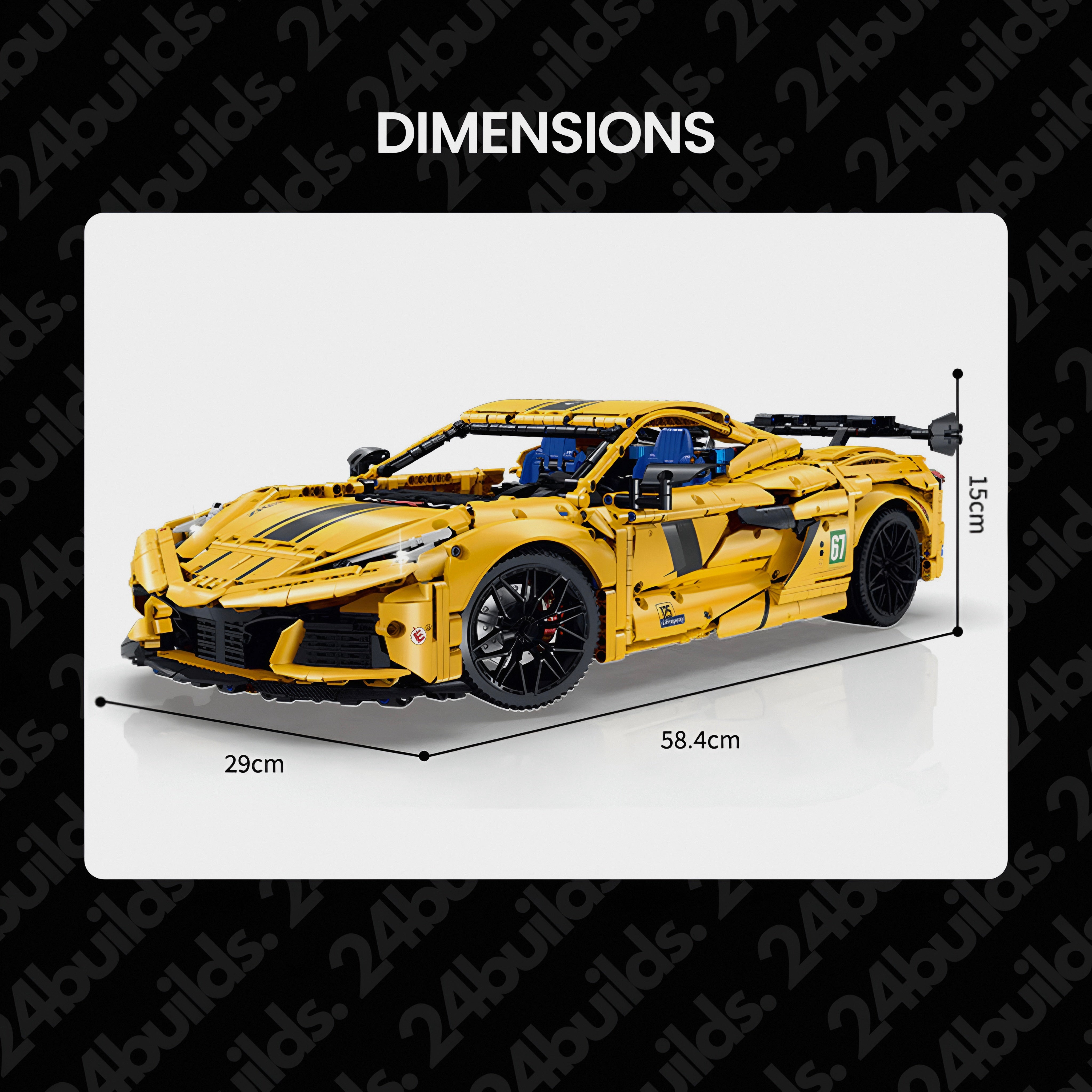 The All American Supercar | 3787pcs