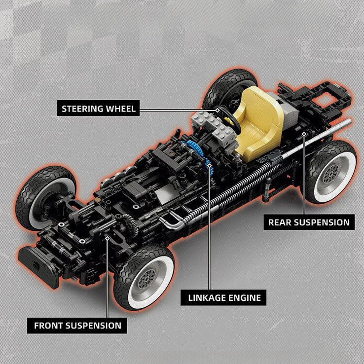 50s Italian Grand Prix Racer | 1808pcs