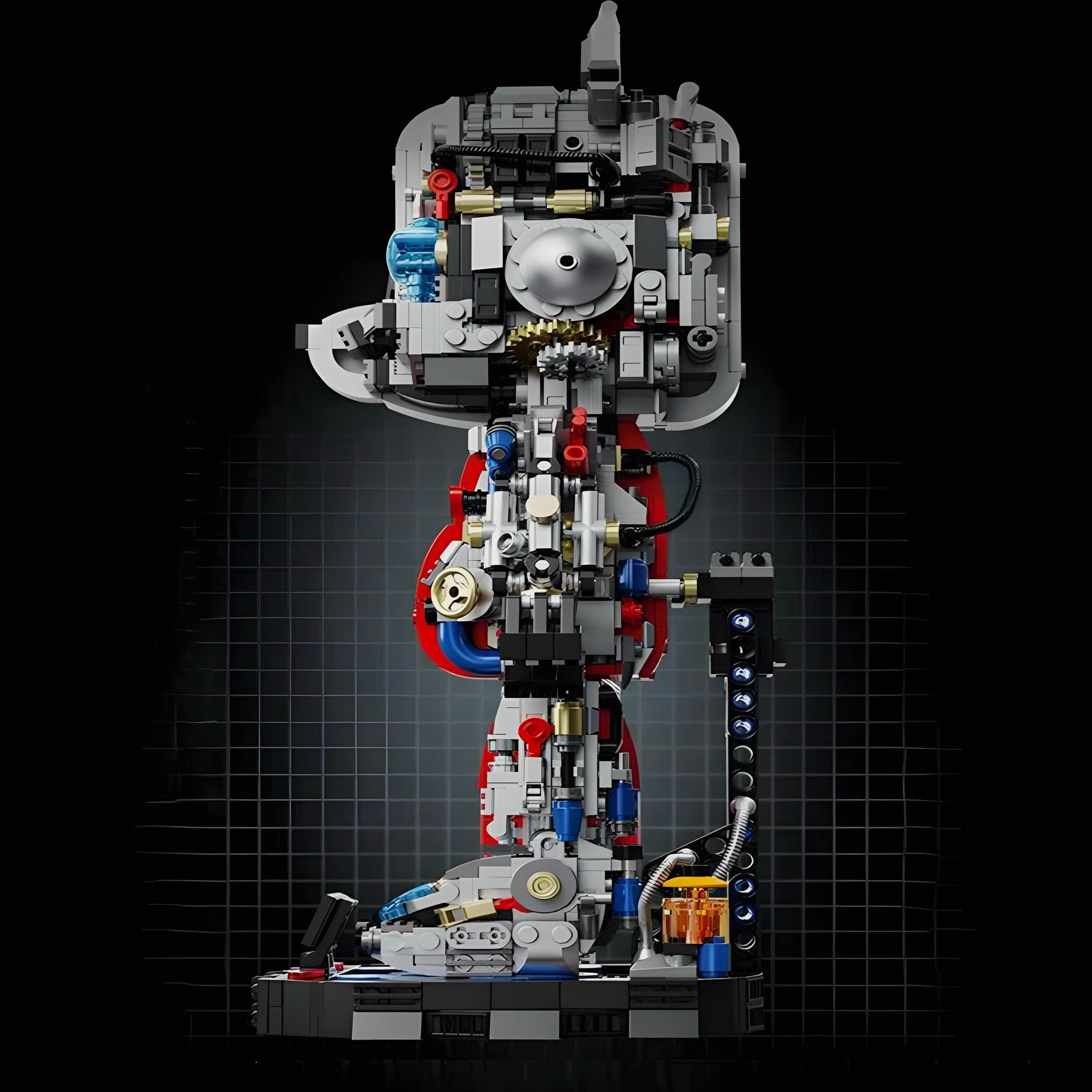 Bearblock #Angrypanda 400% | 1402pcs