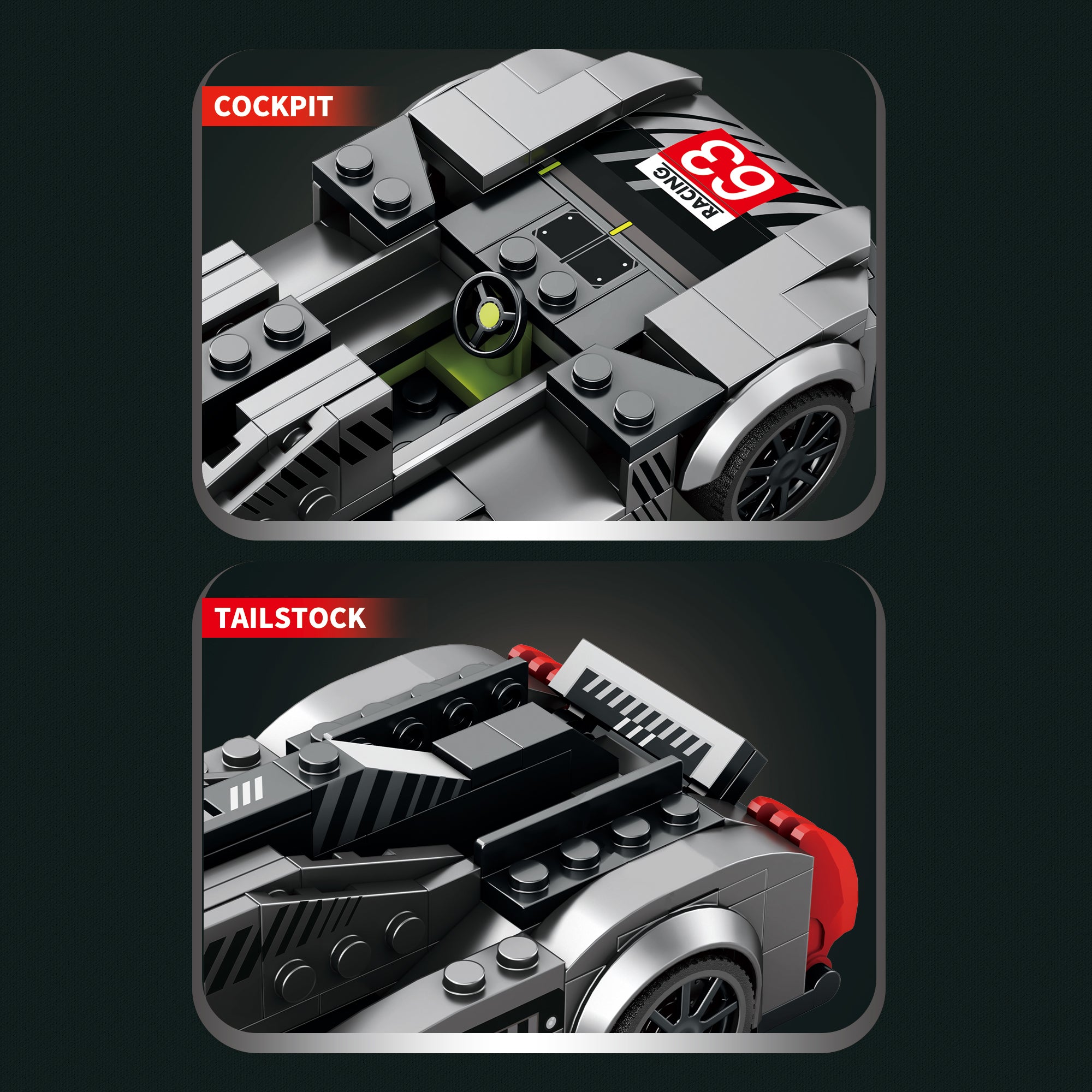French Endurance Hypercar | 286pcs