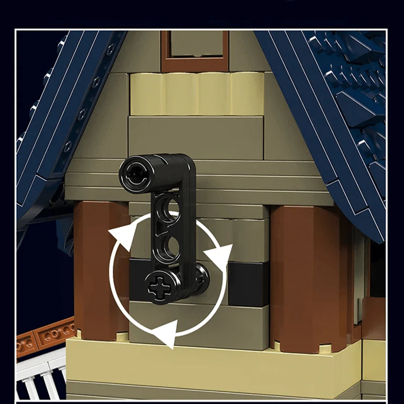 Middle Ages Windmill | 1583pcs