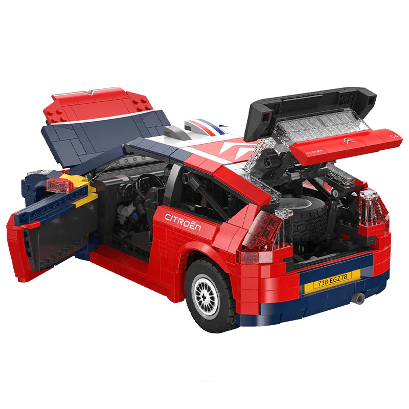 Remote Controlled 2008 Citroën C4 WRC | 1568pcs