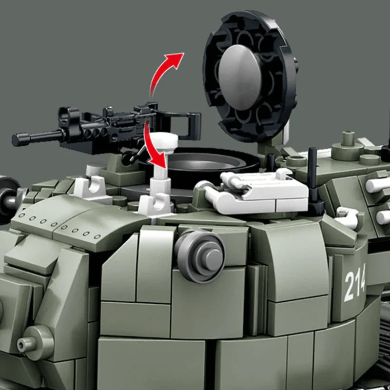 M47 PATTON TANK | 1448PCS