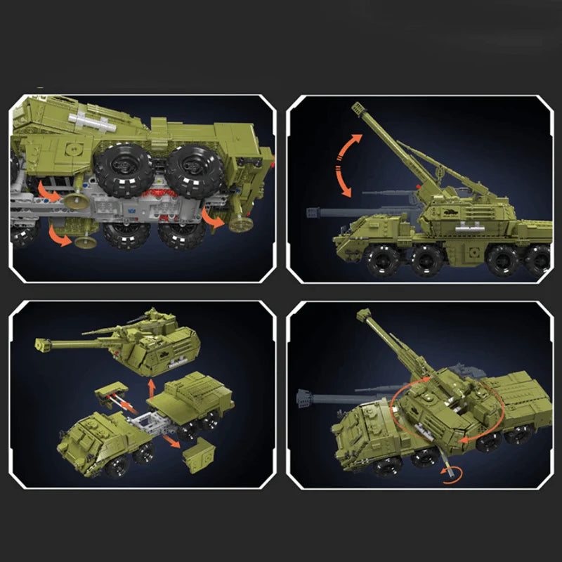 Dana Self-Propelled Artillery Tank | 1922pcs
