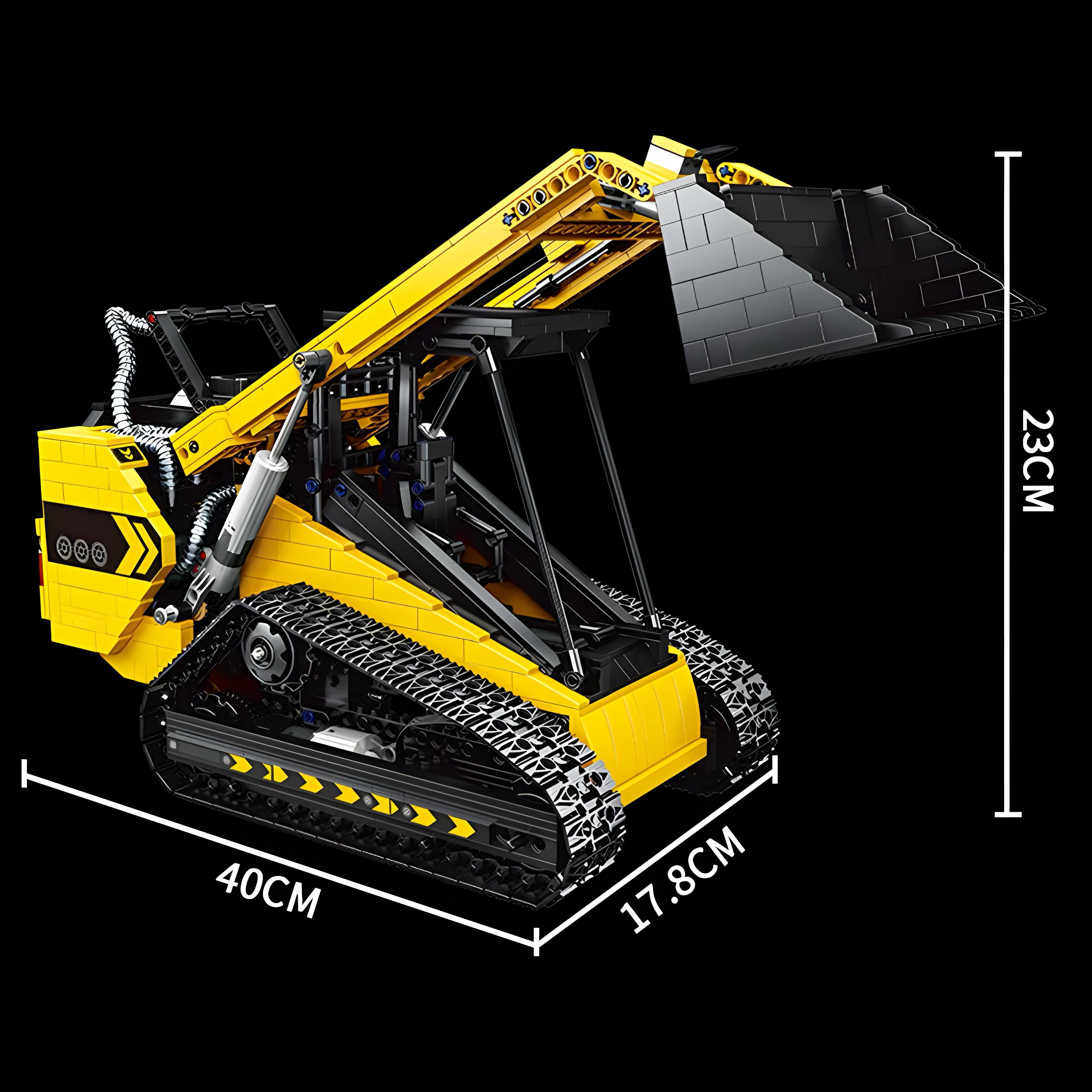 Remote Controlled Compact Track Loader | 1800pcs