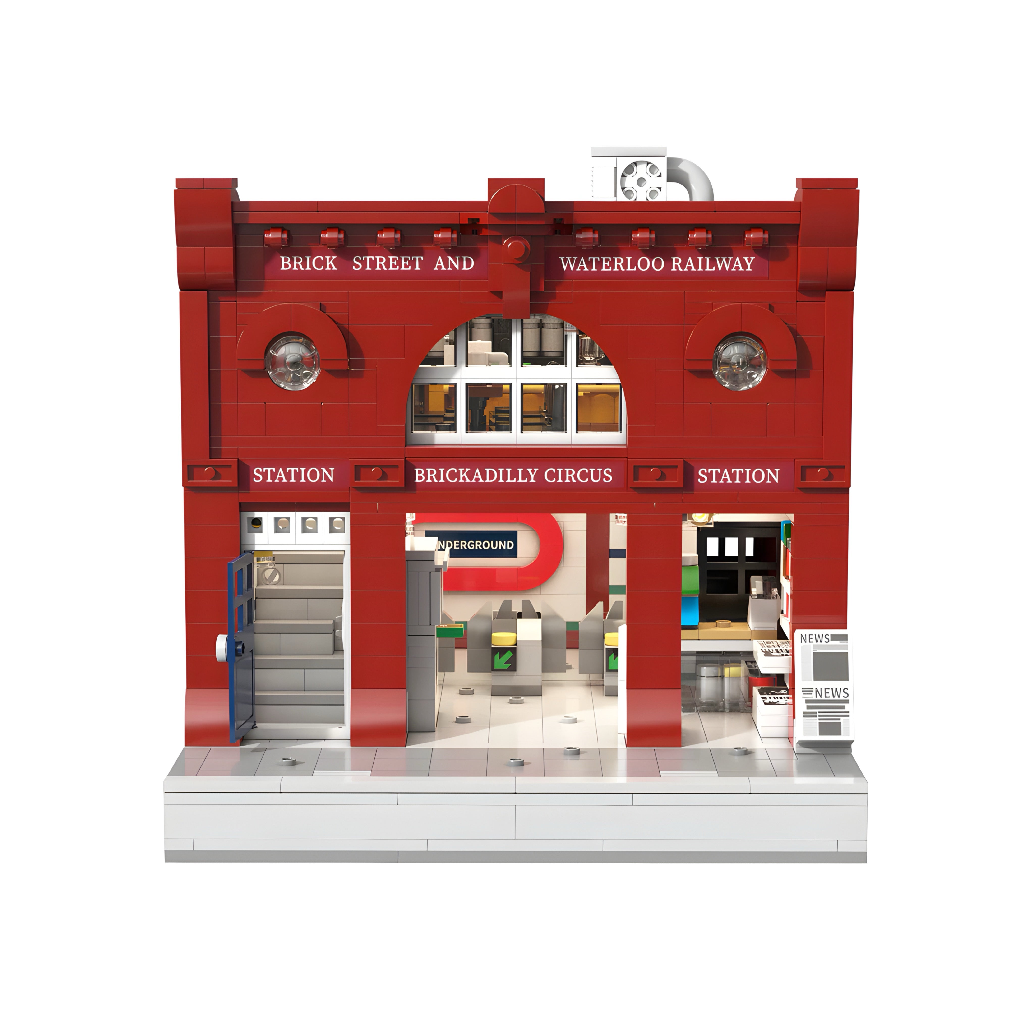 London Underground Station | 1834pcs