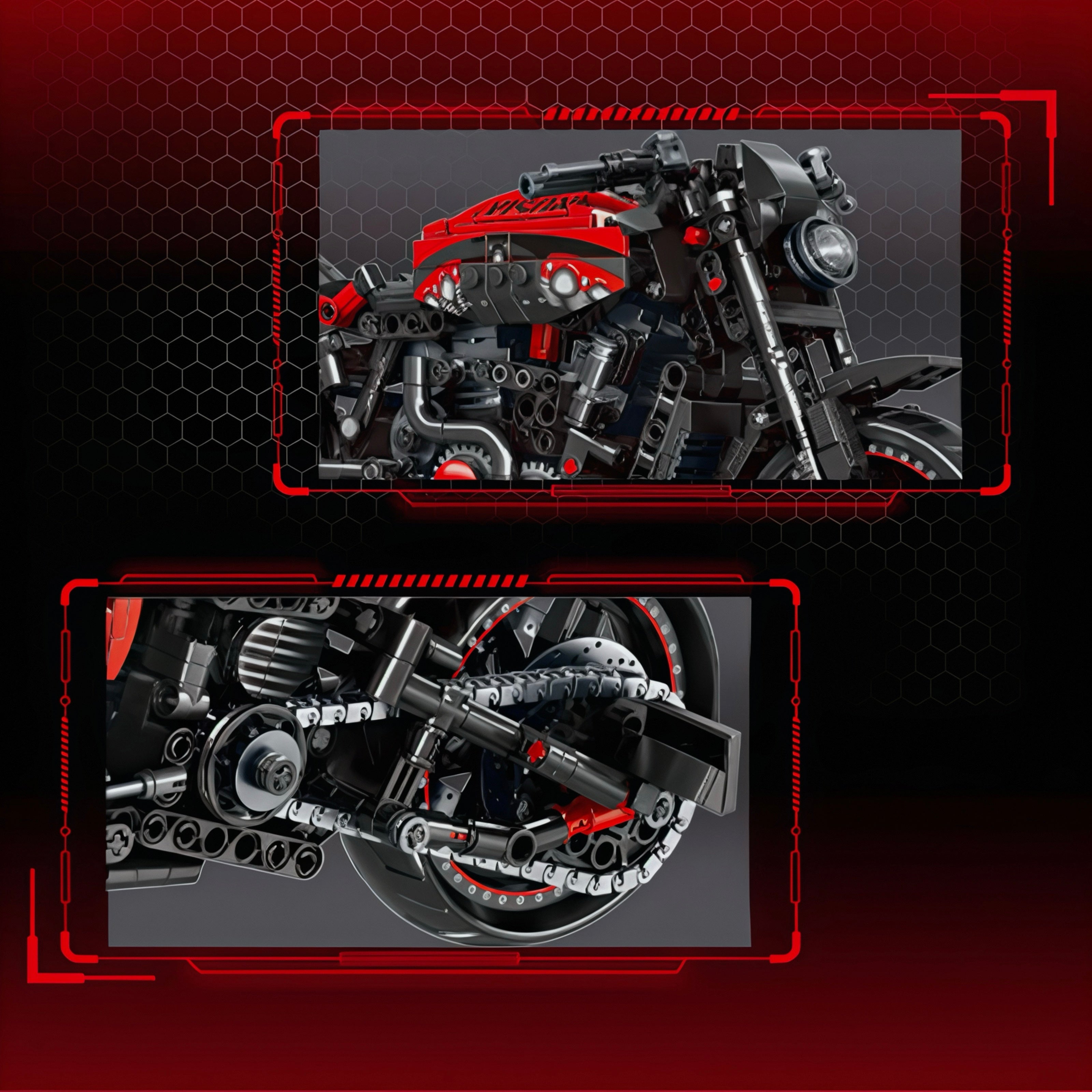 Modern Cruiser Bike | 826pcs