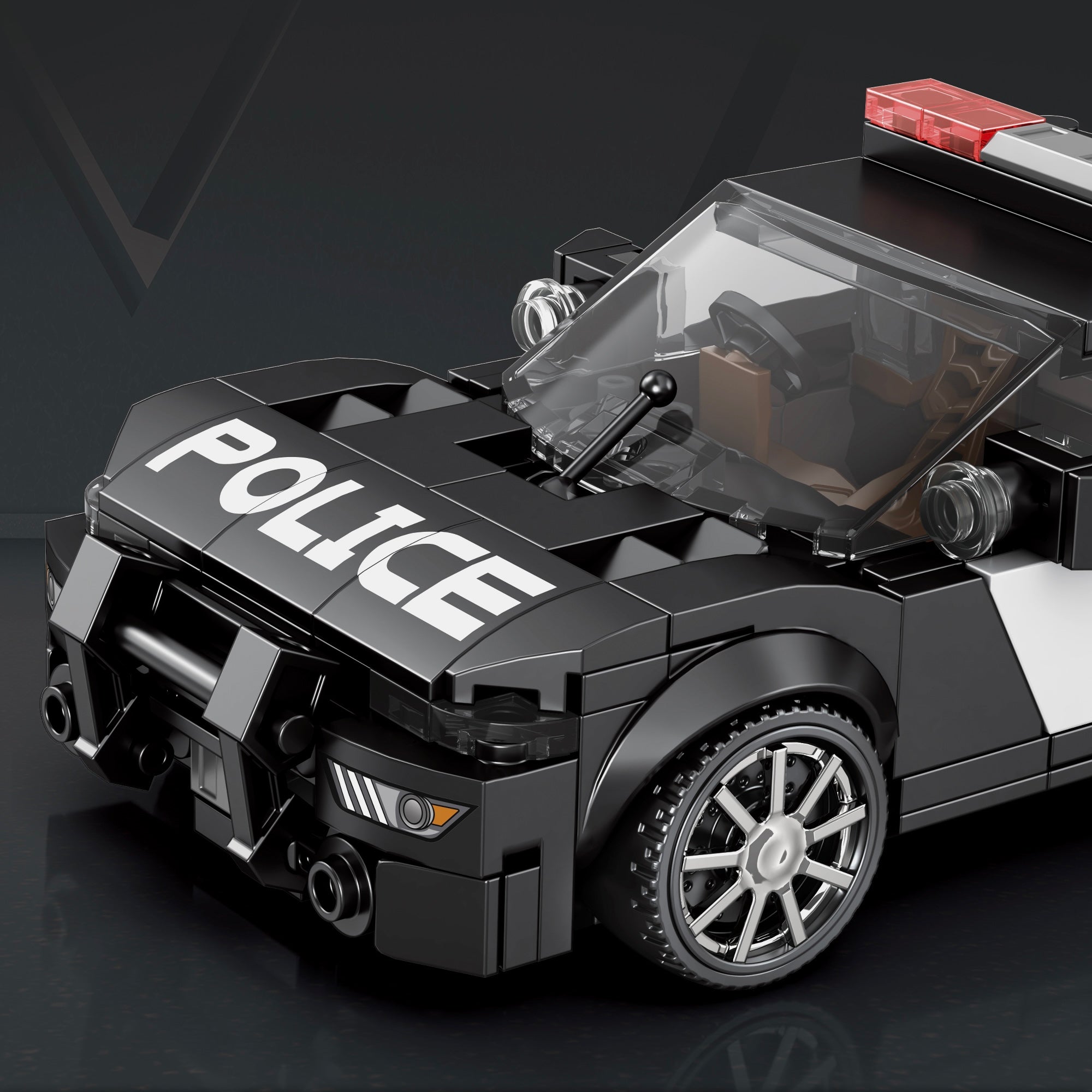 American Police Cruiser | 404pcs