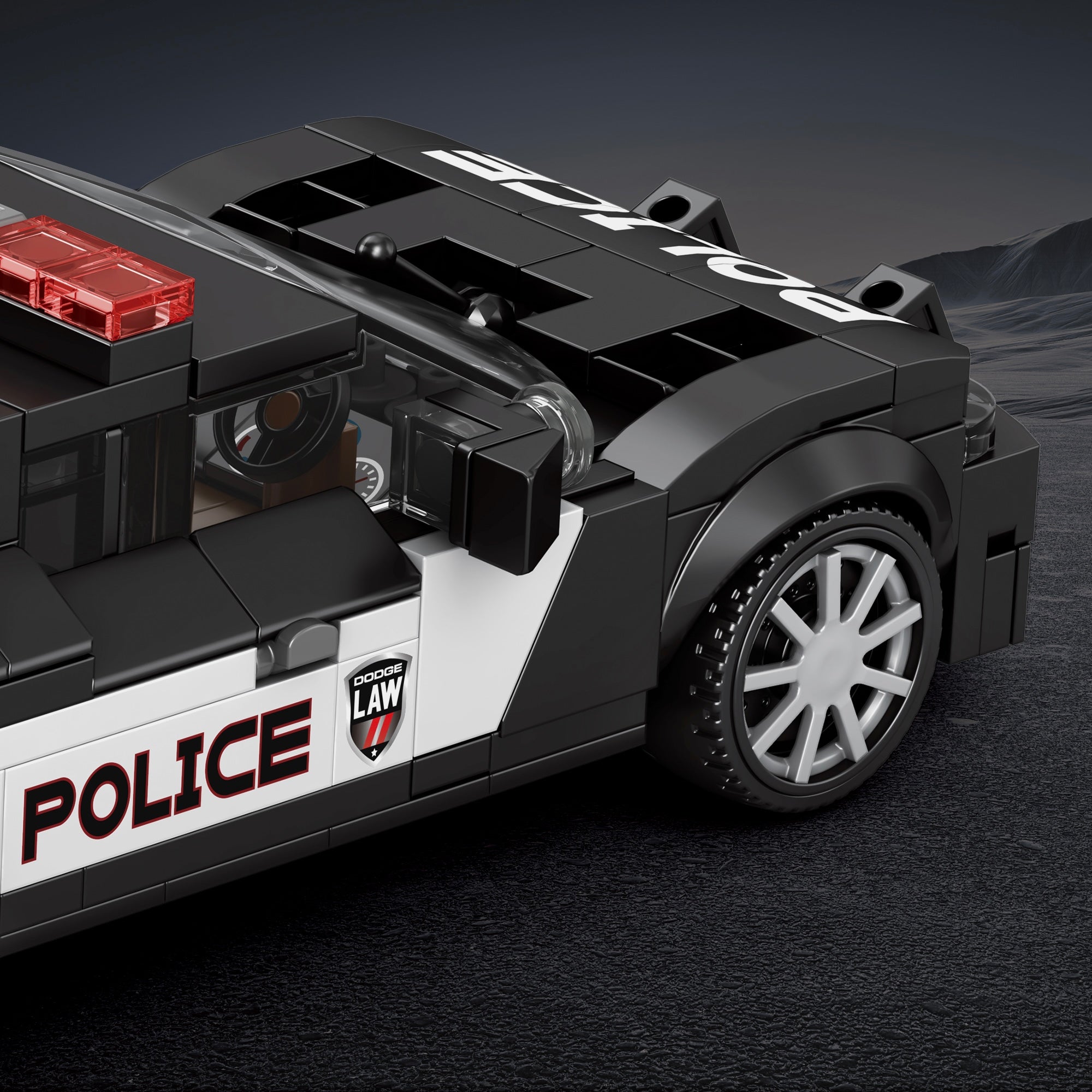 American Police Cruiser | 404pcs