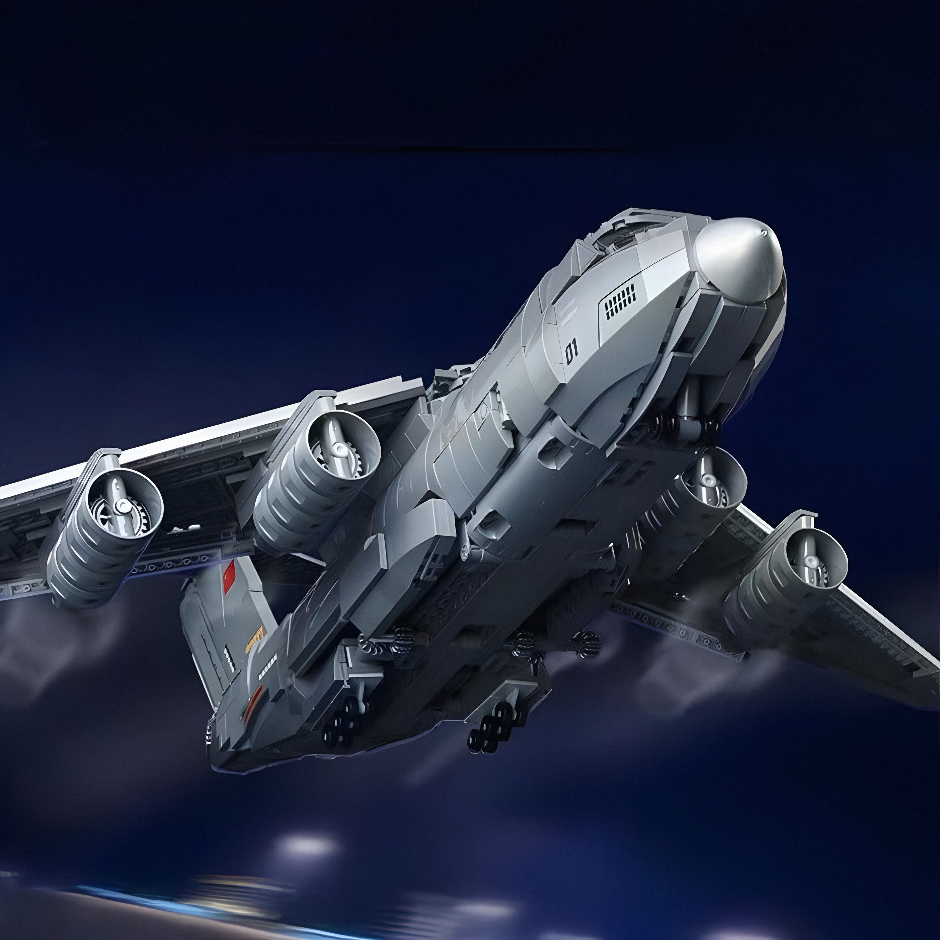 Xi'an Y-20 Cargo Plane | 1736pcs