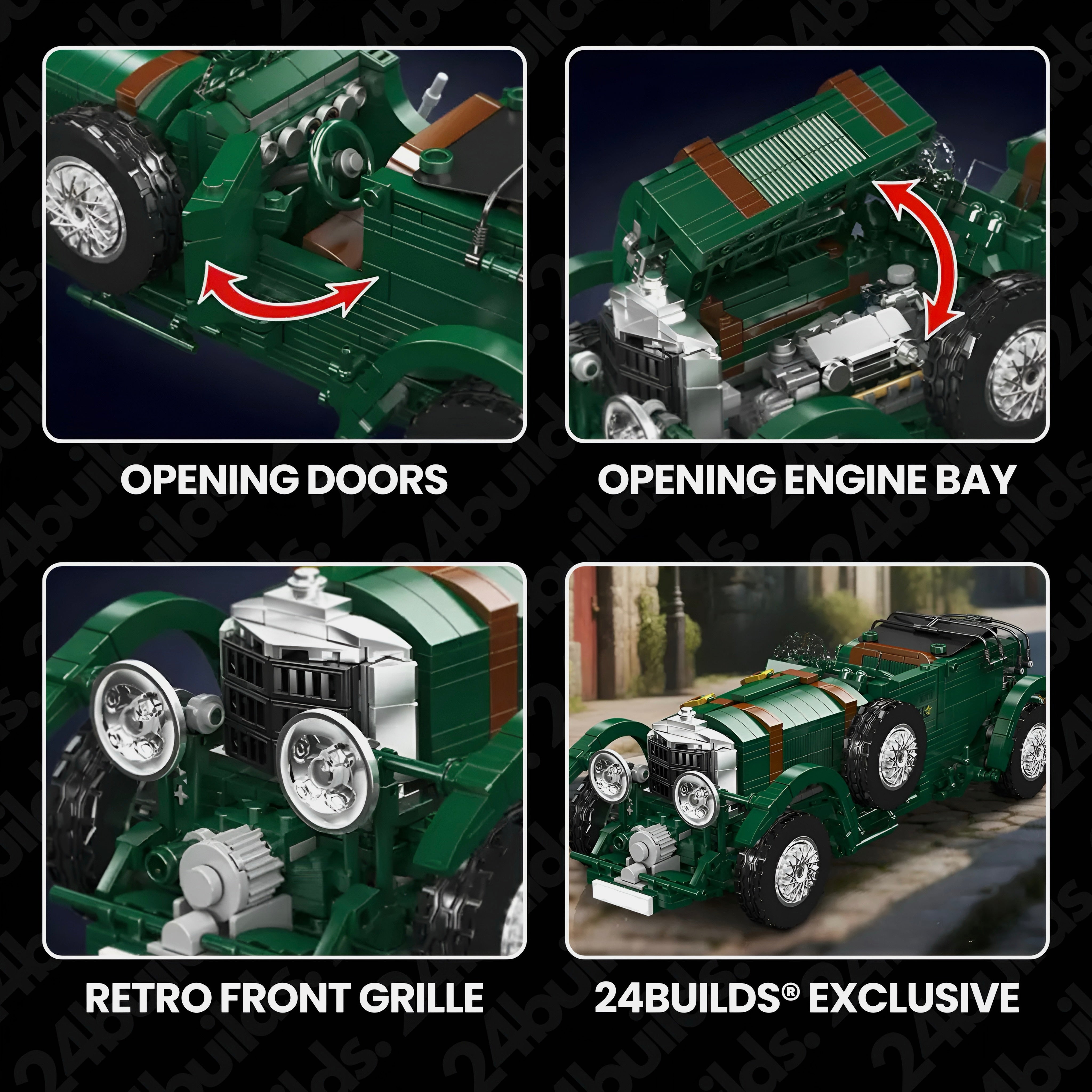 20s British Racing Car | 1148pcs