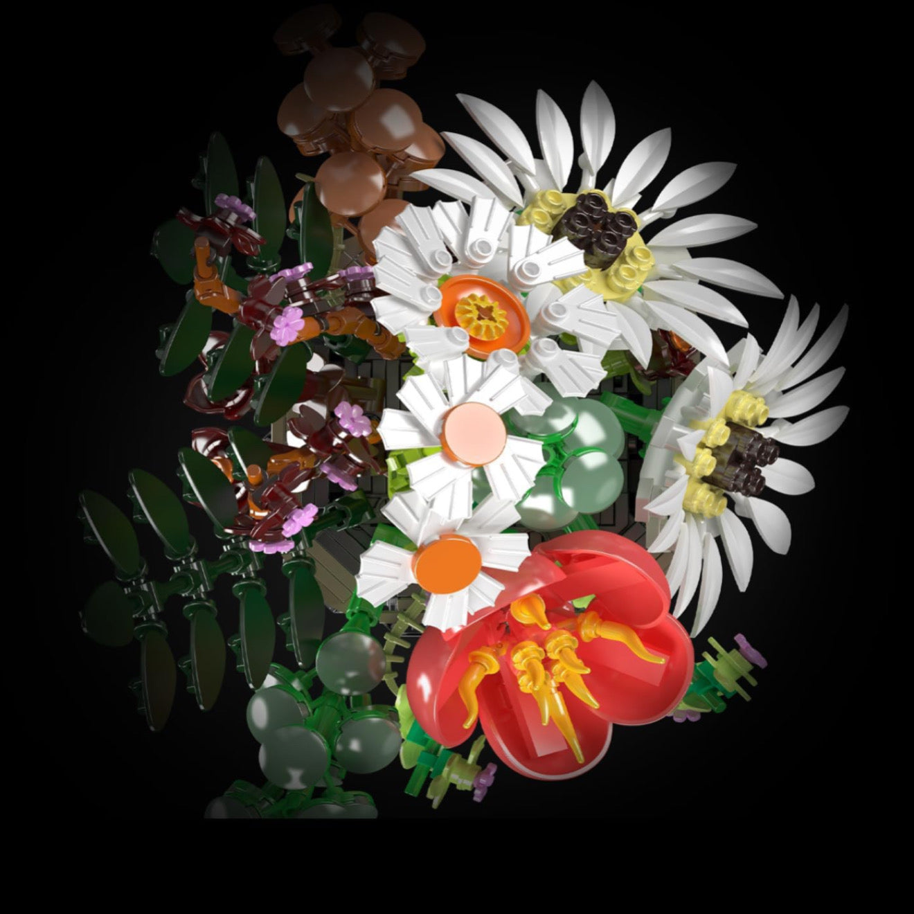 Blooming Flower Pot | 1158pcs