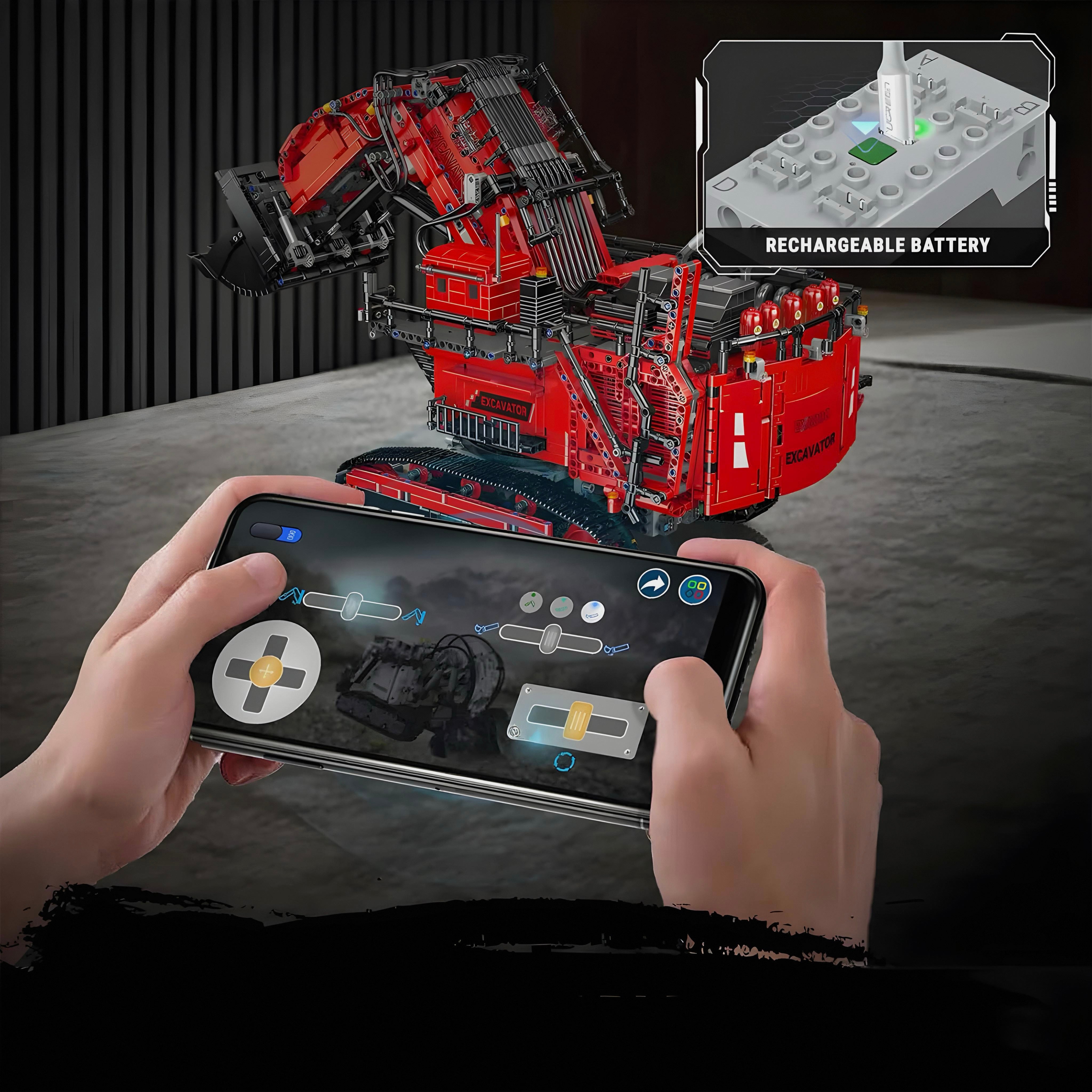 Remote Controlled Heavy Duty Excavator | 4768pcs