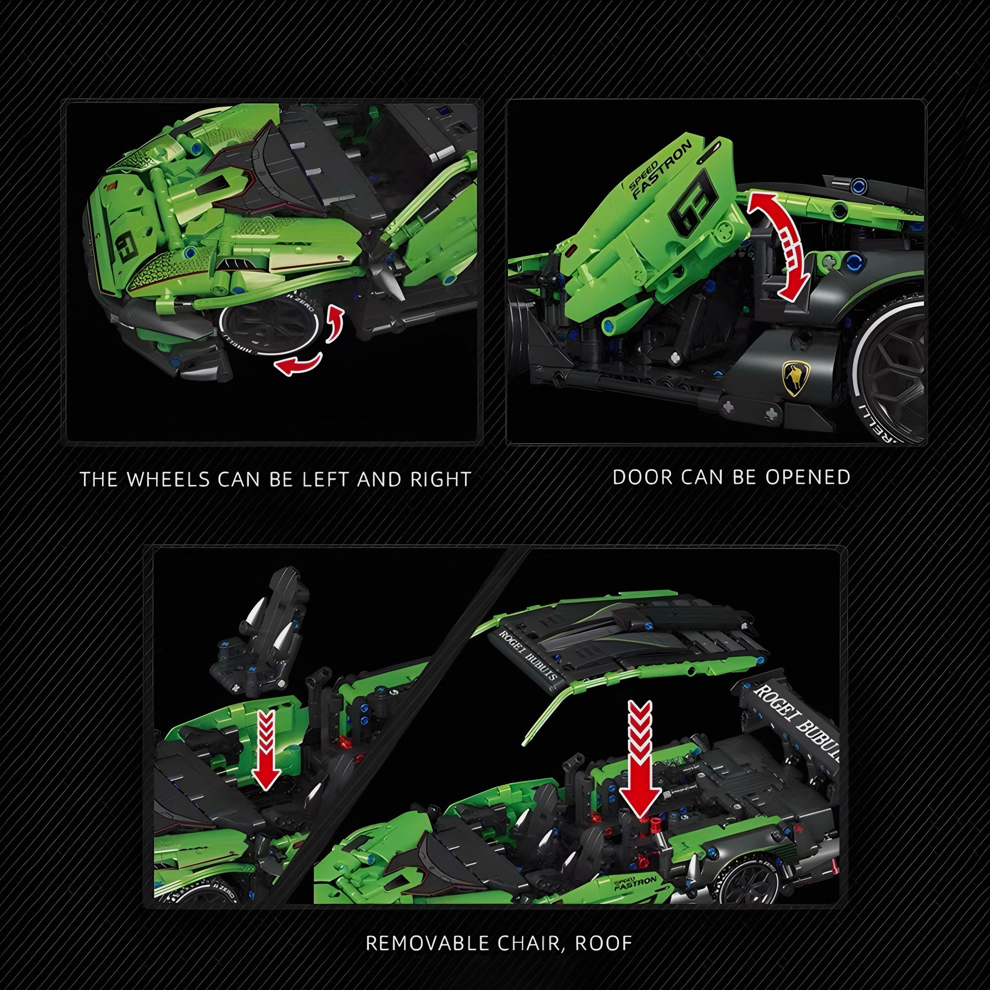 Remote Controlled Squadra Corse X RD | 1645pcs