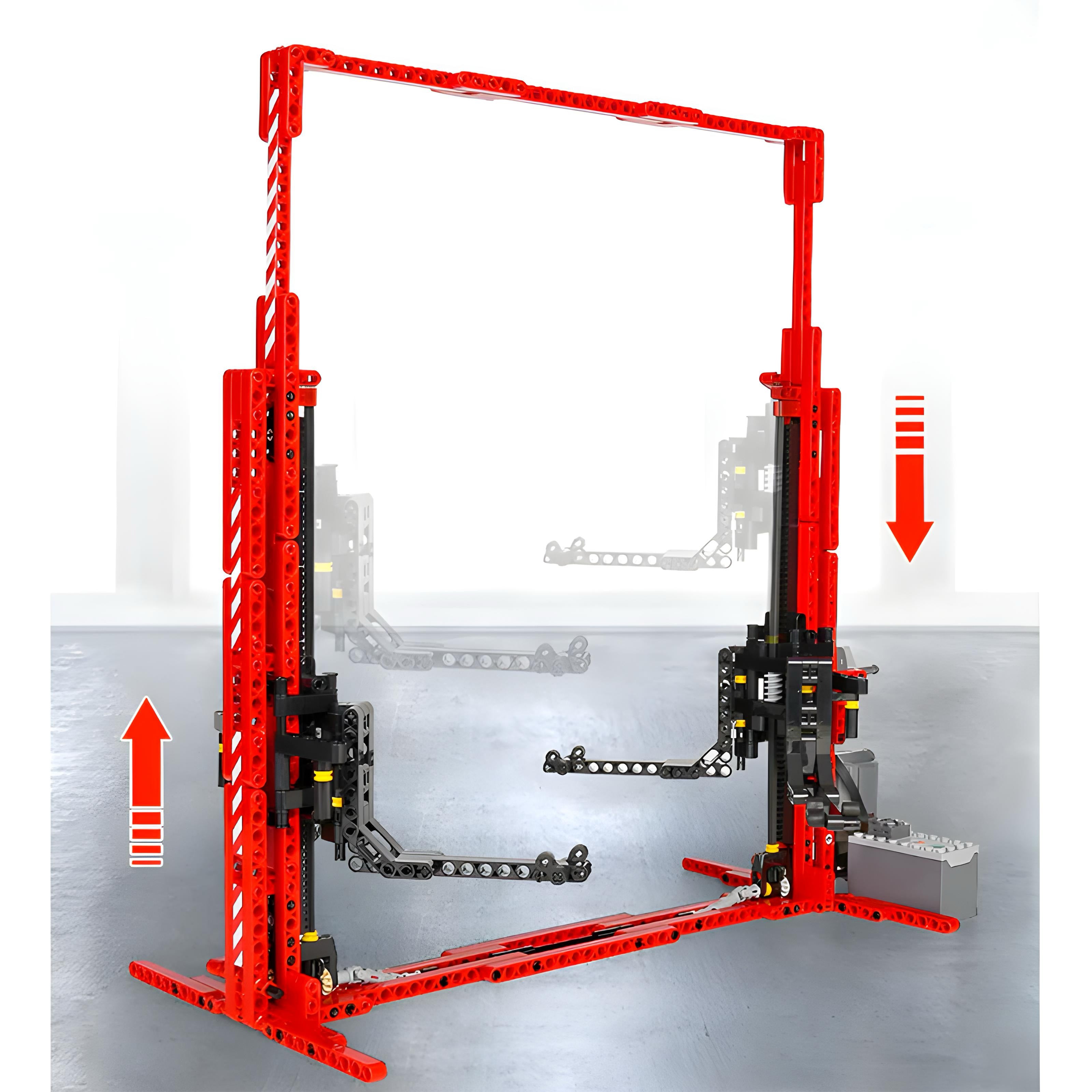 1:8 Electric Car Lift | 537pcs