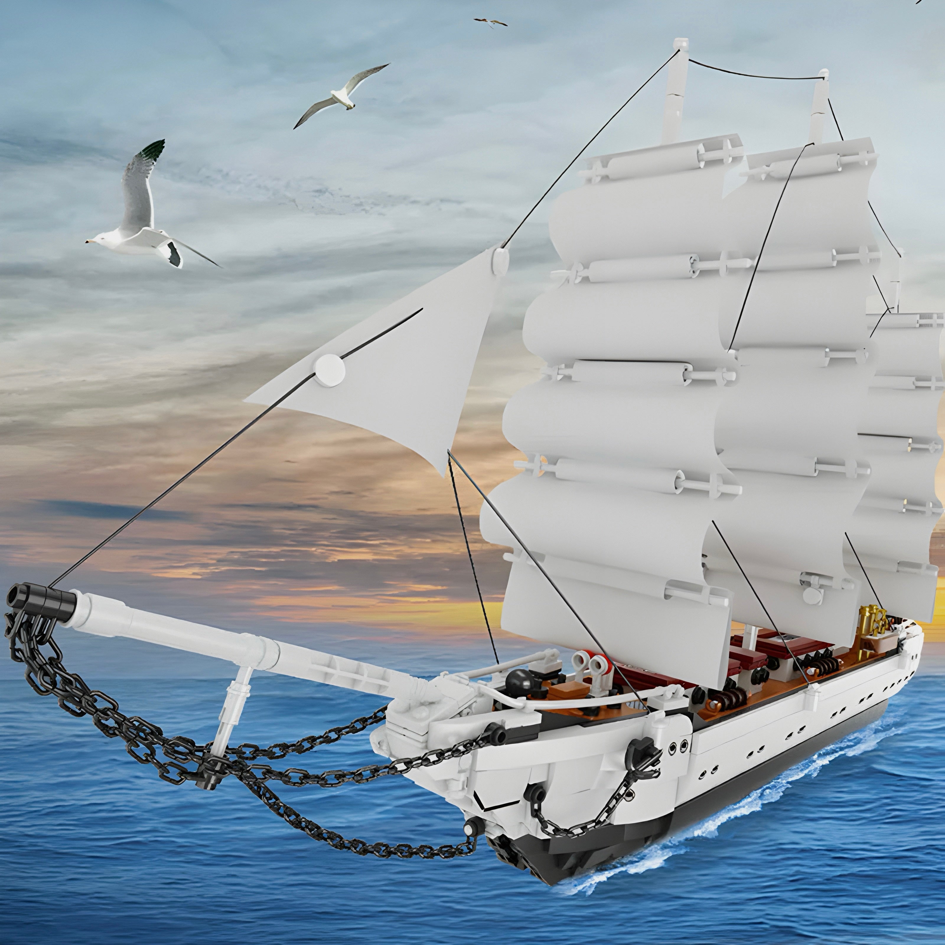 The White Swan | 1762pcs