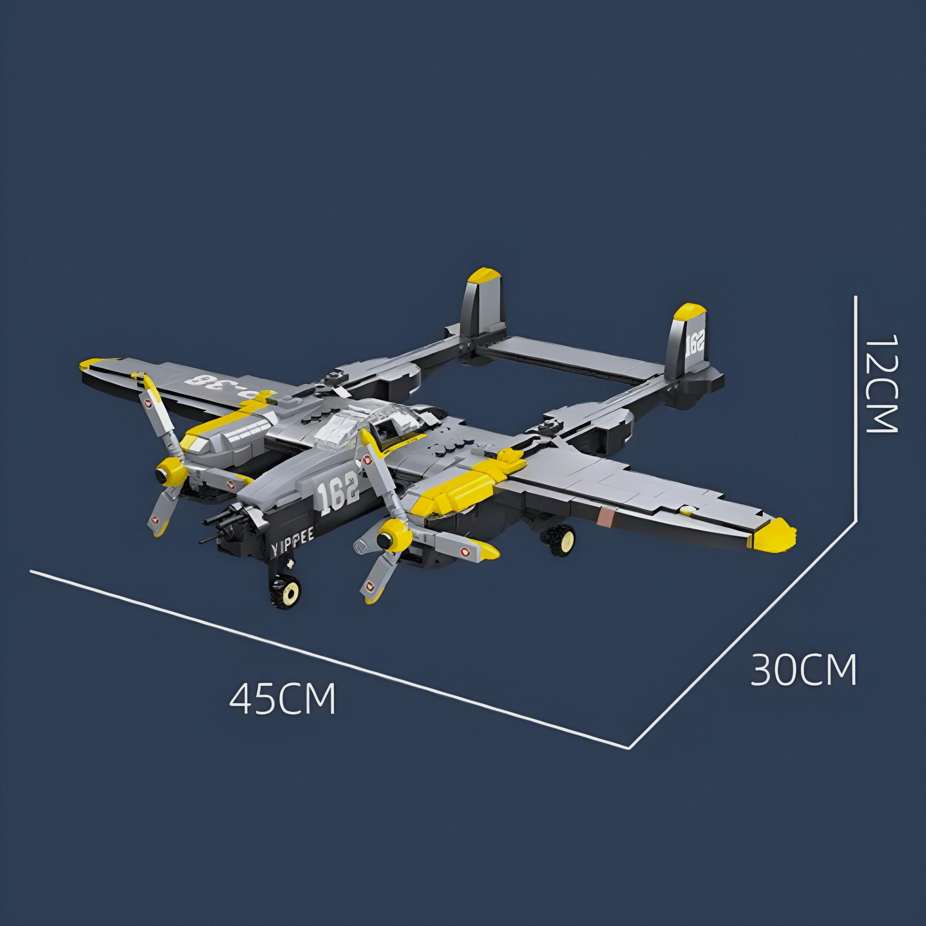P-38 Fighter | 942pcs
