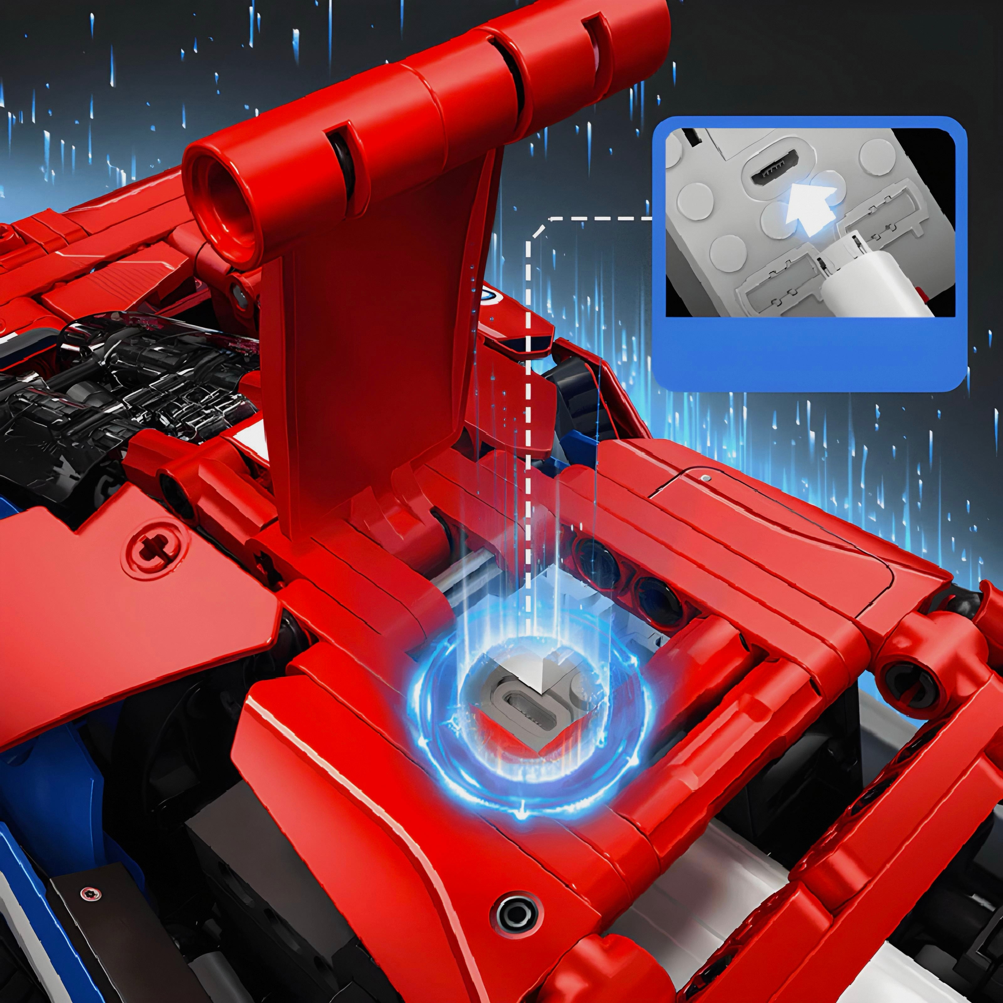 Remote Controlled Race Spec GT Hypercar | 1258pcs