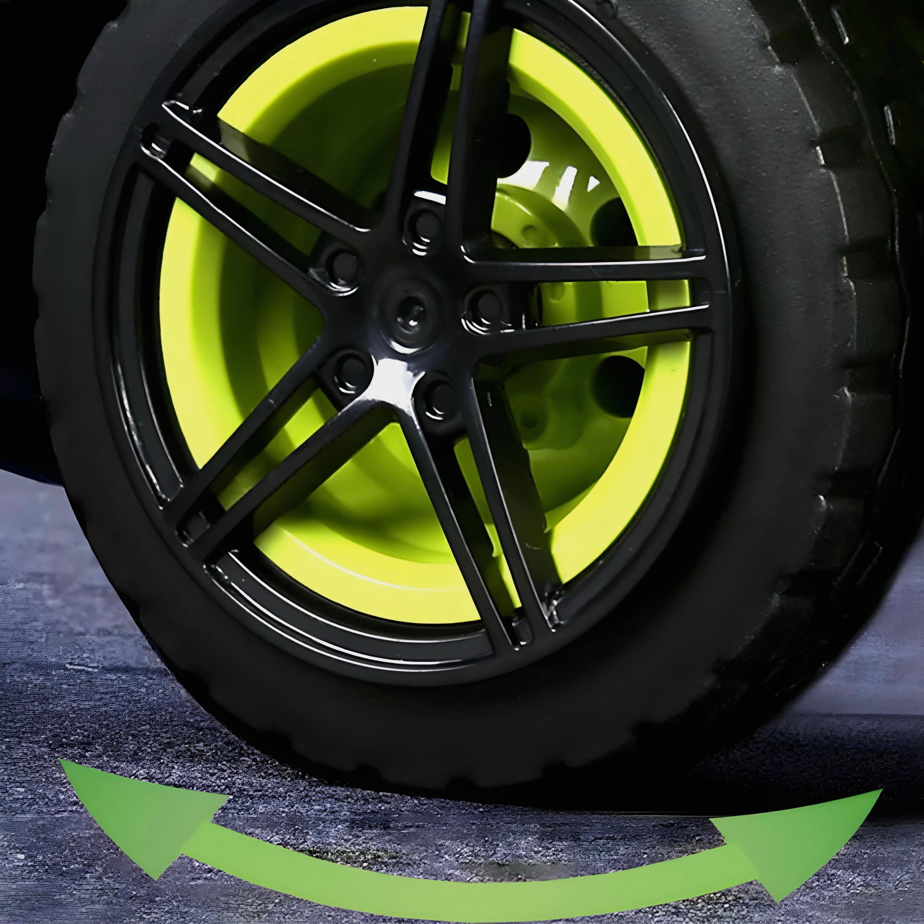 "Neon Green" Italian SUV | 1538pcs