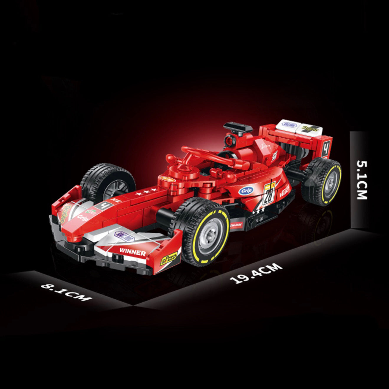 Italian Single Seater | 404pcs