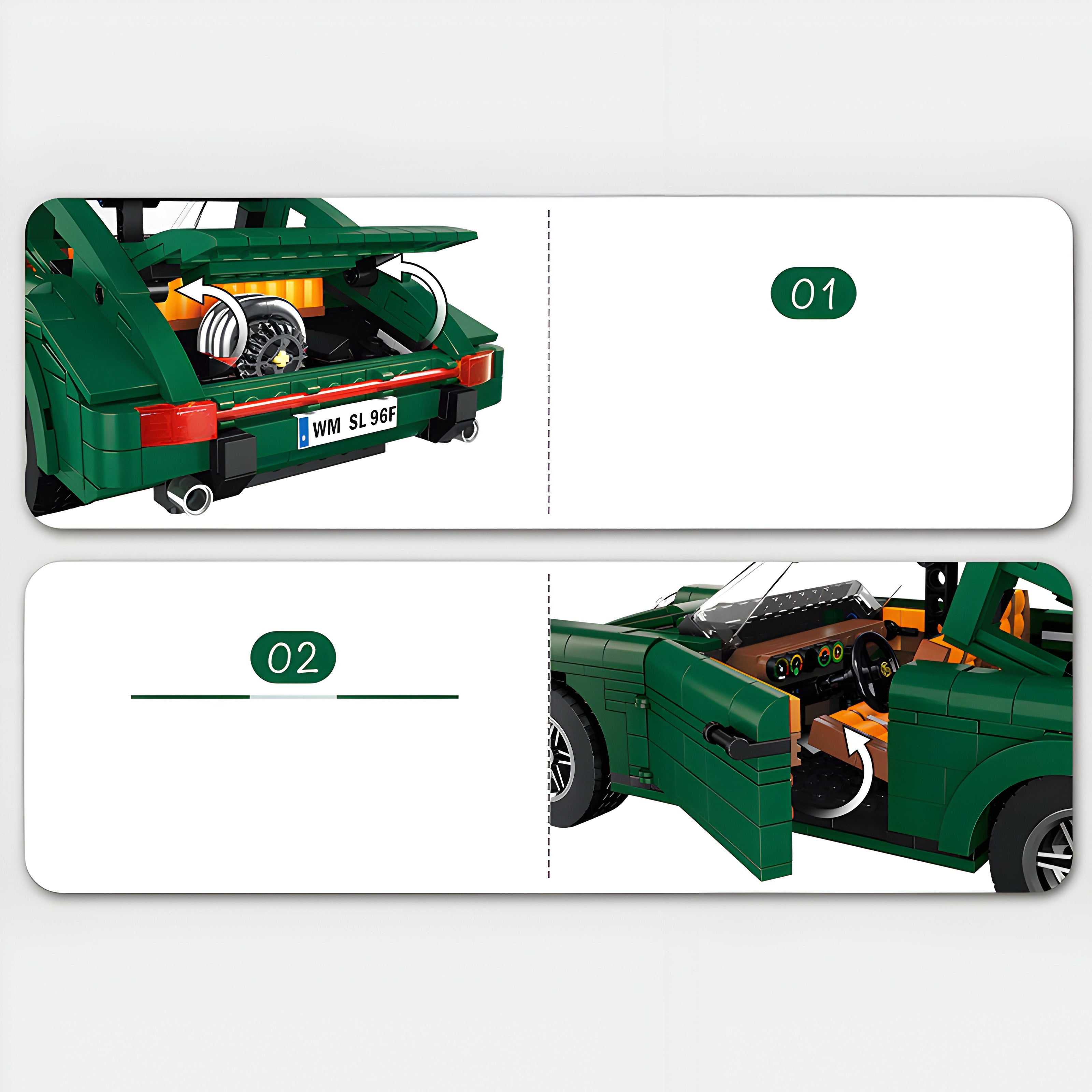 Classic German Coupe | 896pcs