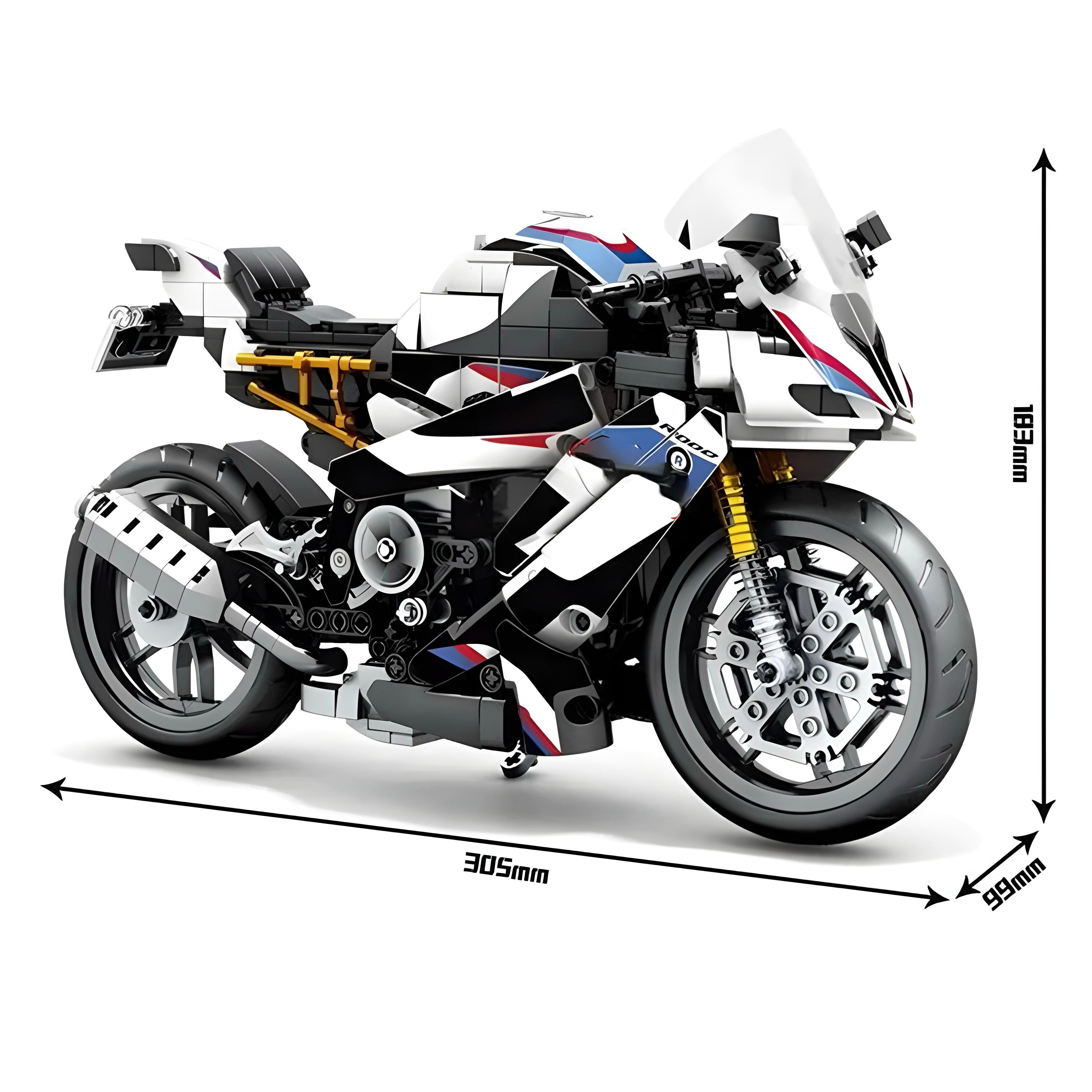 German Sports Bike | 814pcs