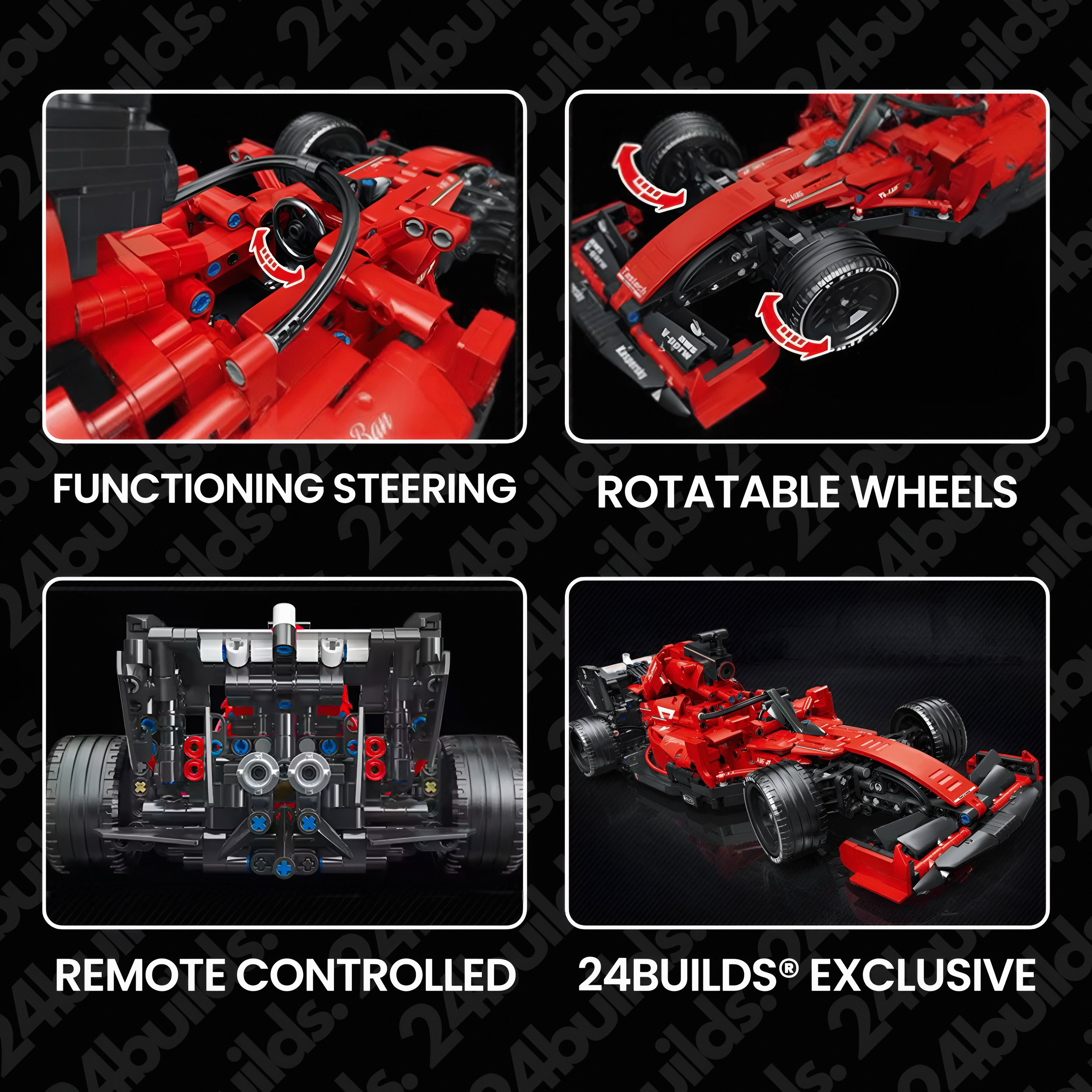 Remote Controlled 2020 Italian Single Seater | 1392pcs