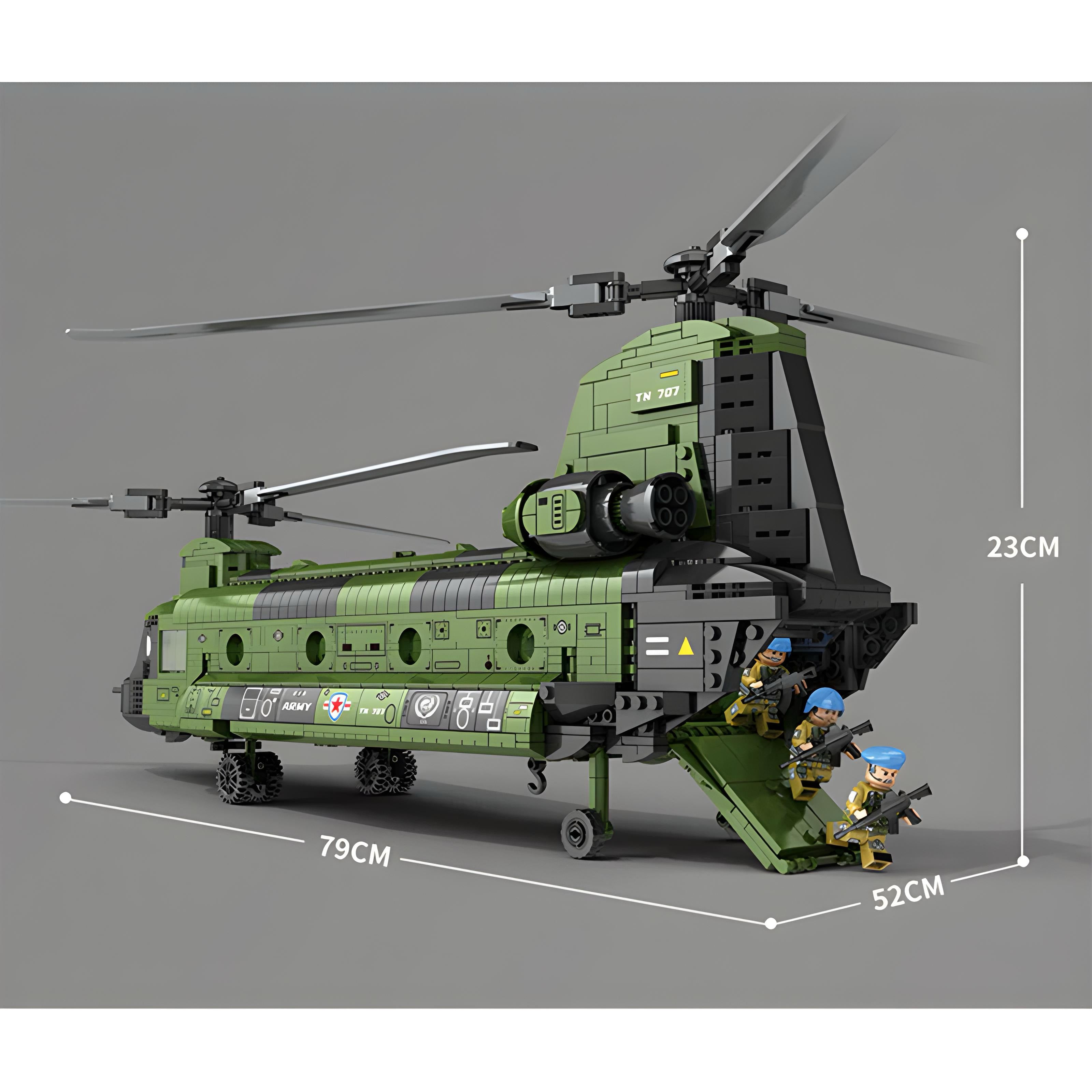CH-47 Transport Helicopter | 1622pcs