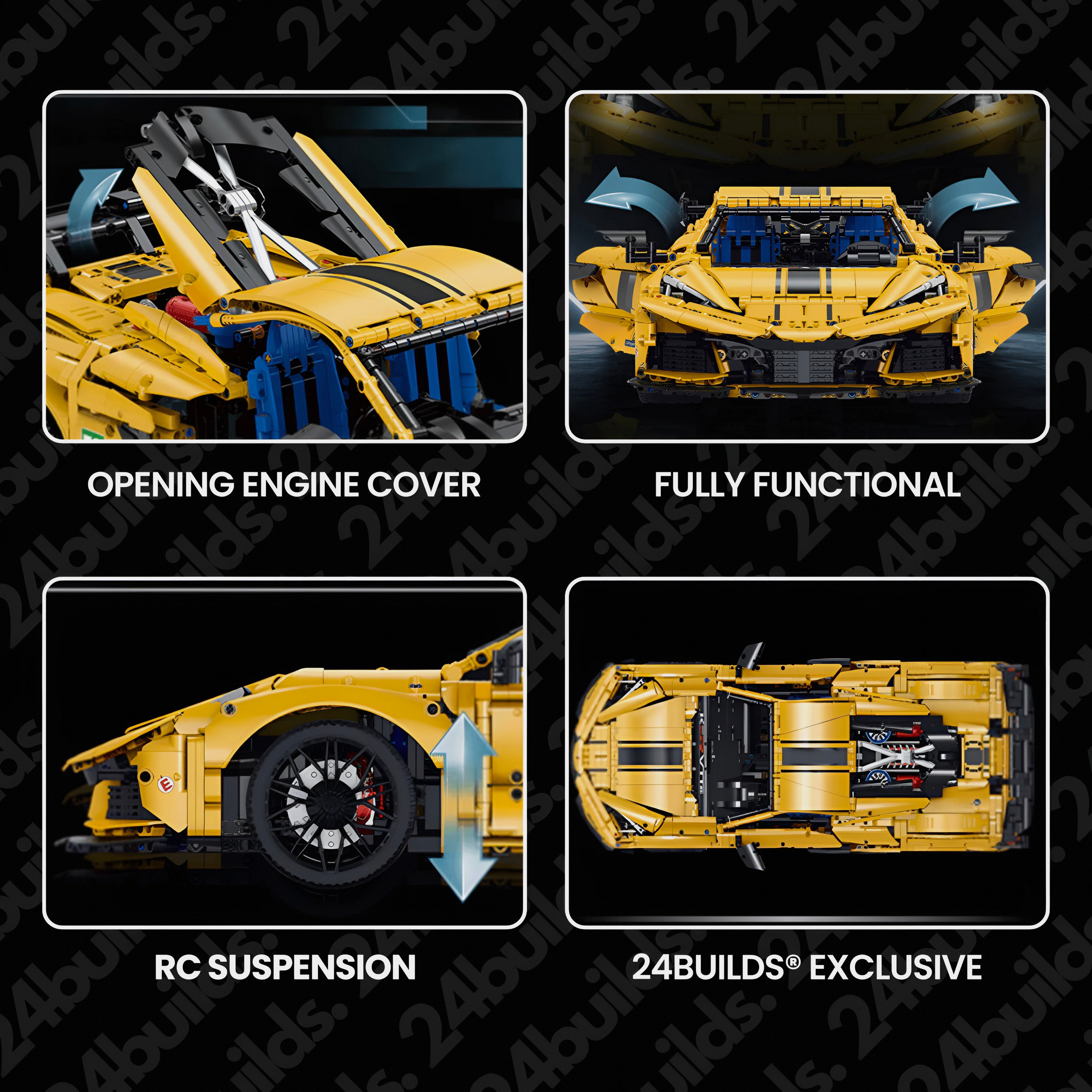 The All American Supercar | 3787pcs