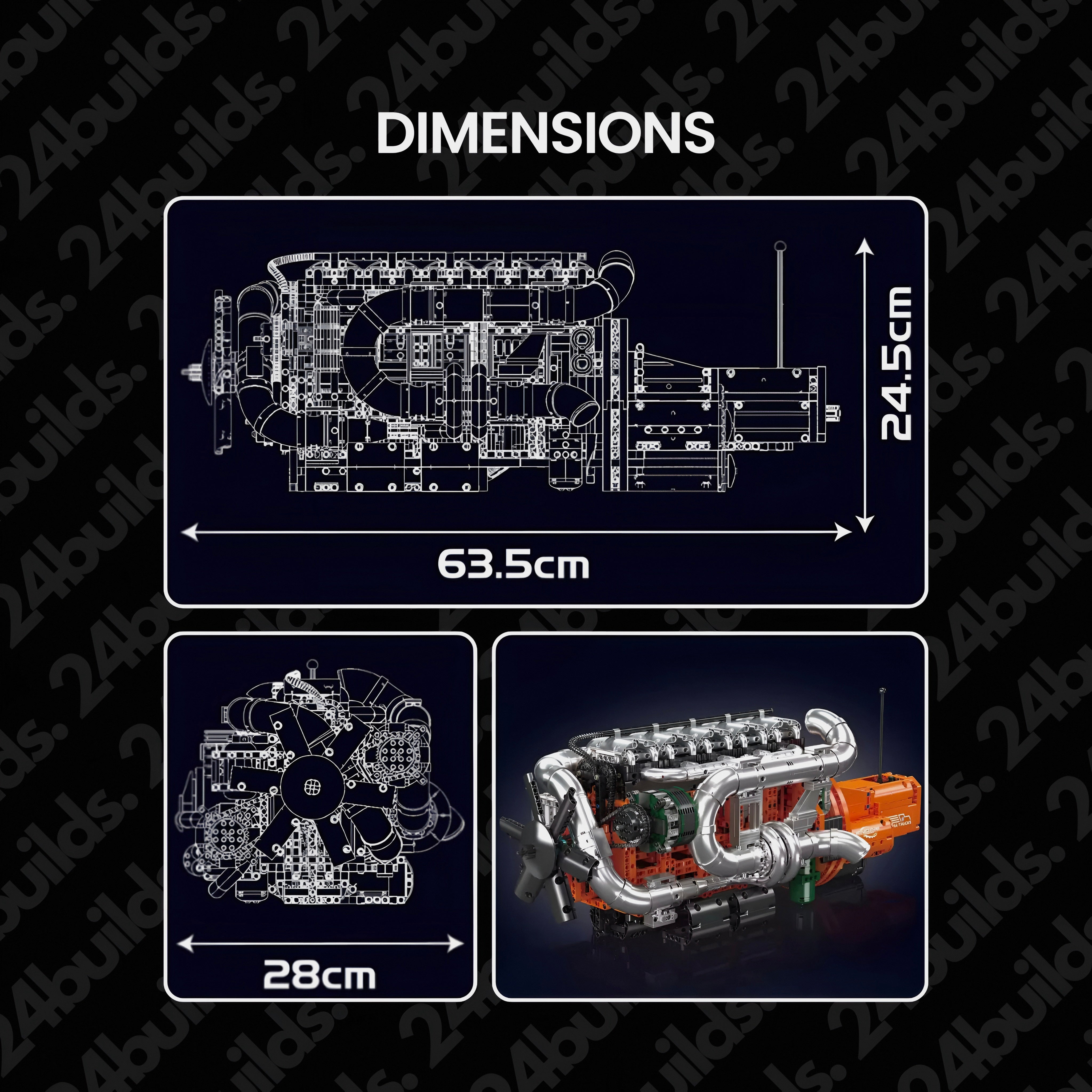 The Ultimate Inline-6 Truck Engine | 3236pcs