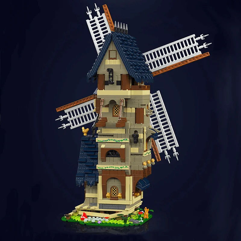 Middle Ages Windmill | 1583pcs