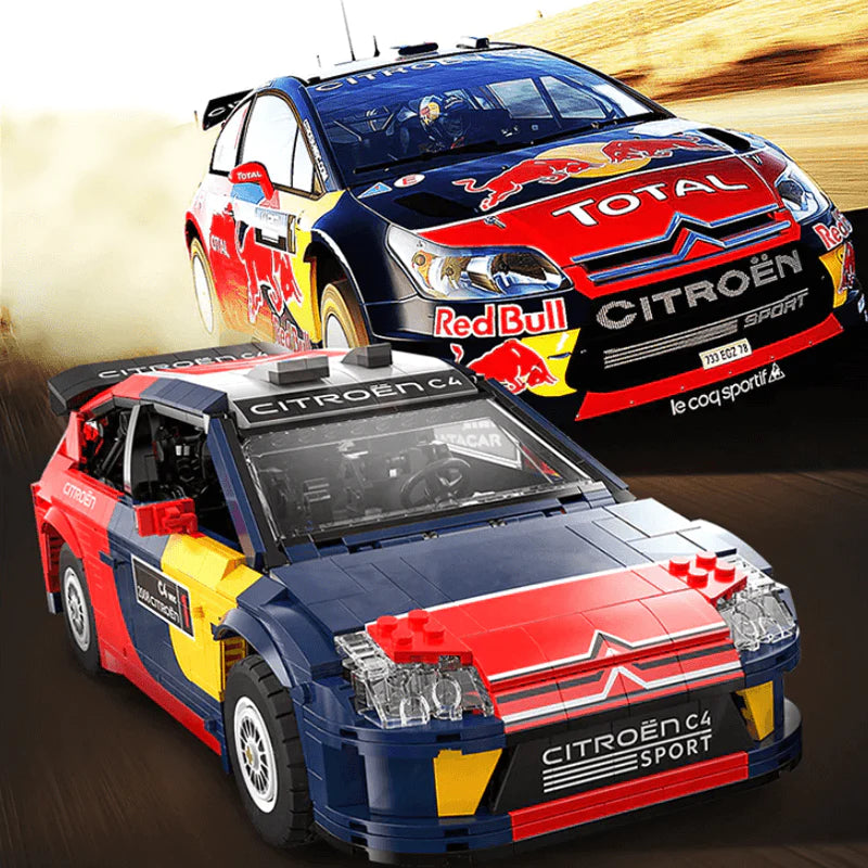 Remote Controlled 2008 Citroën C4 WRC | 1568pcs