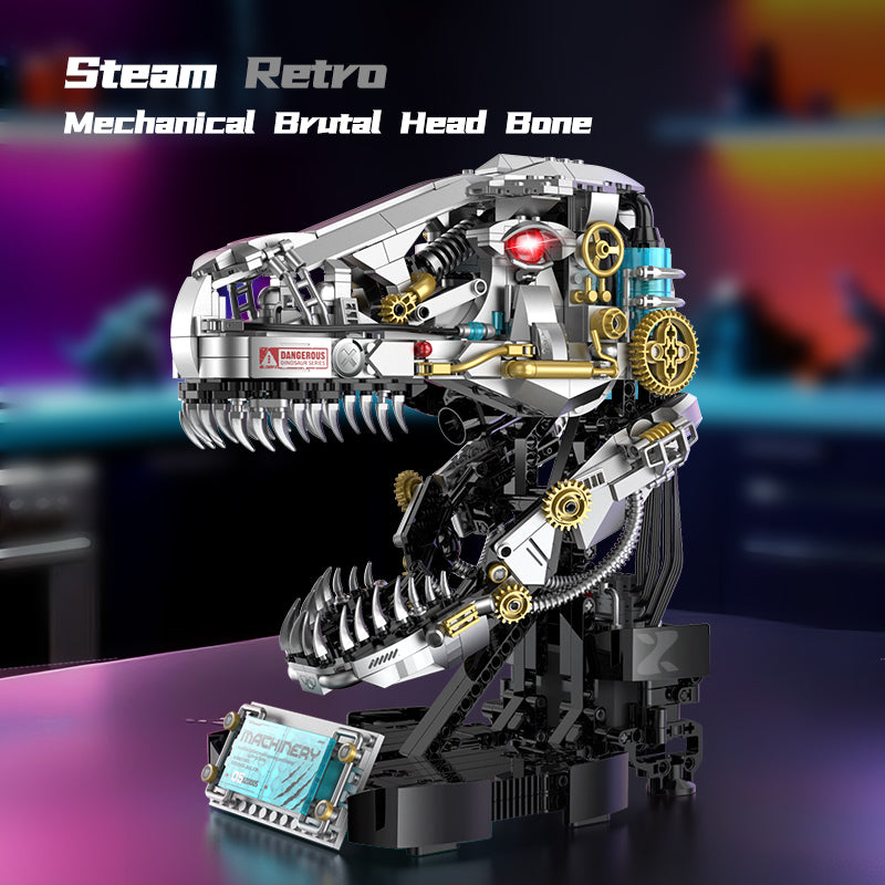 Cyber T-Rex Head | 918pcs