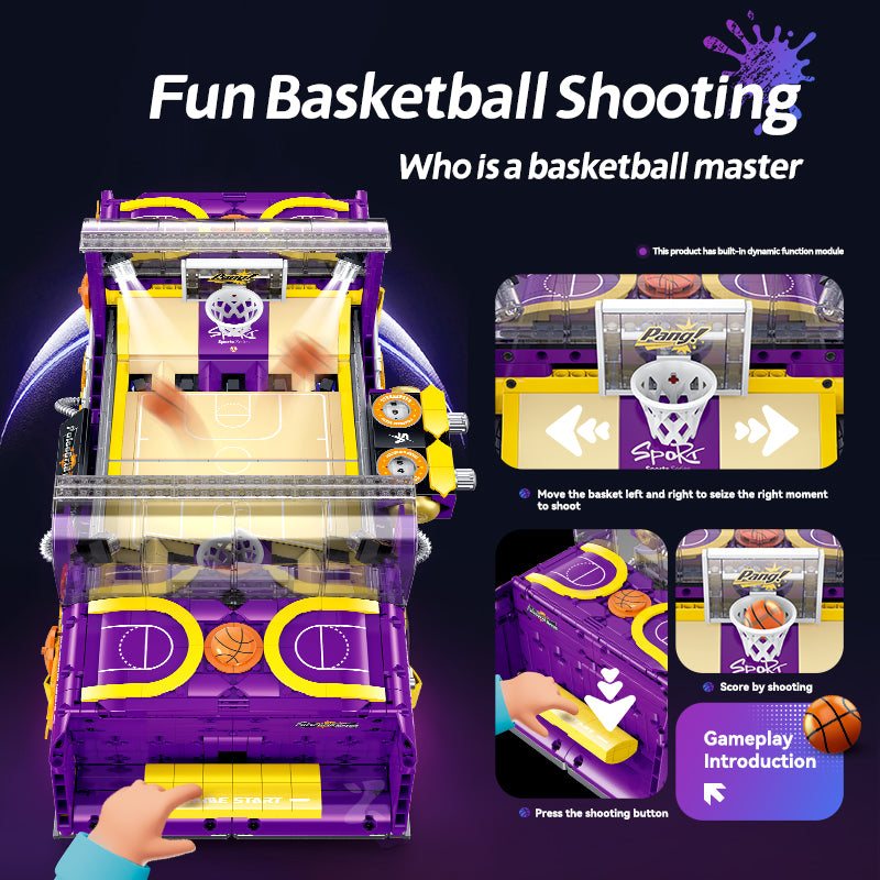 Interactive Basketball Court | 2036pcs