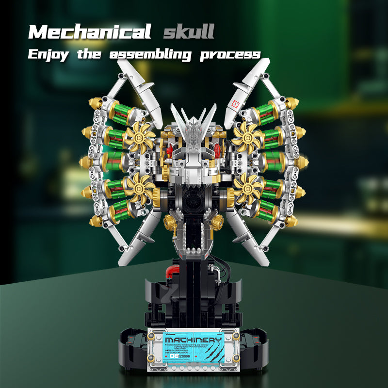 Cyber DinoMecha Head | 954pcs