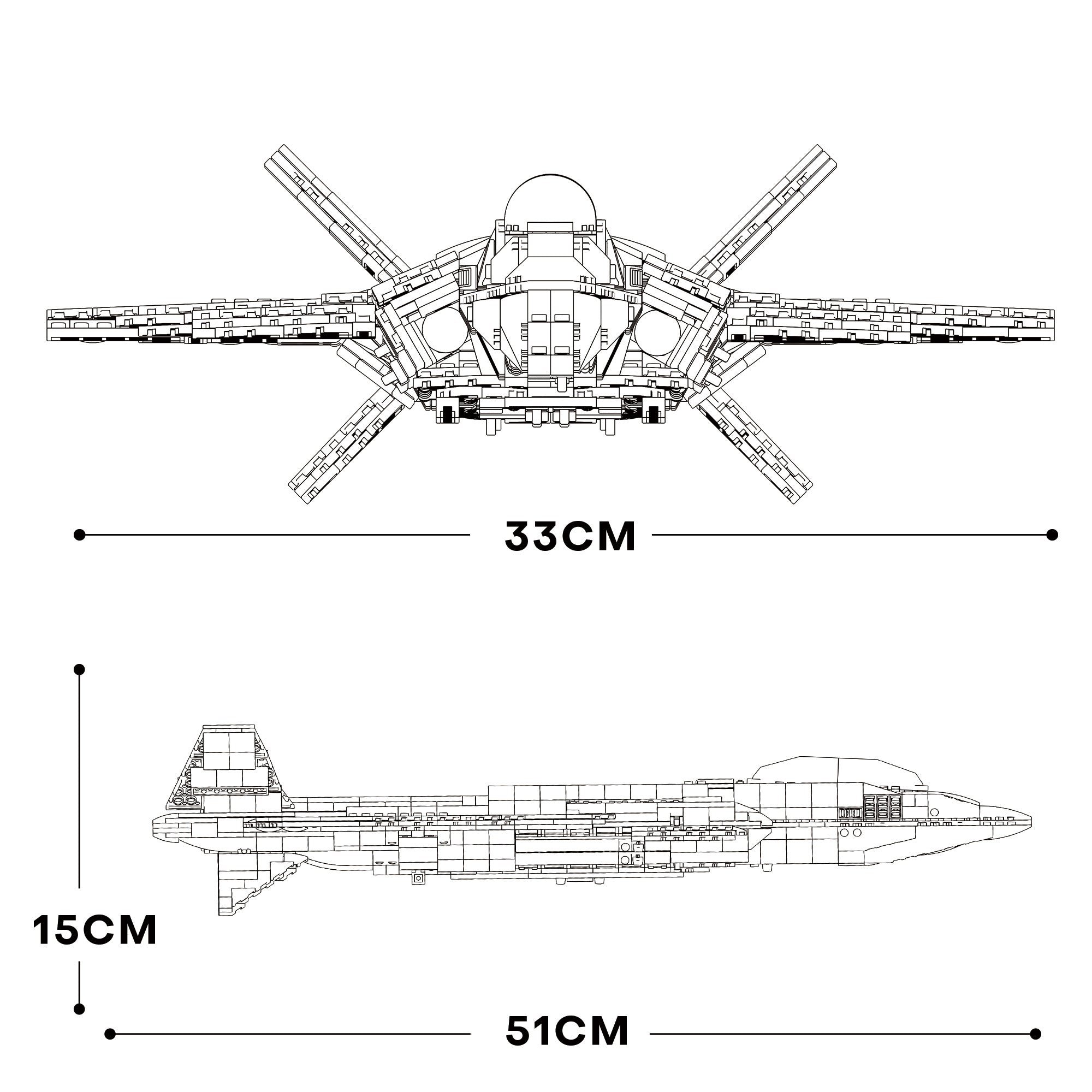 J-20 Fighter Aircraft | 1918pcs