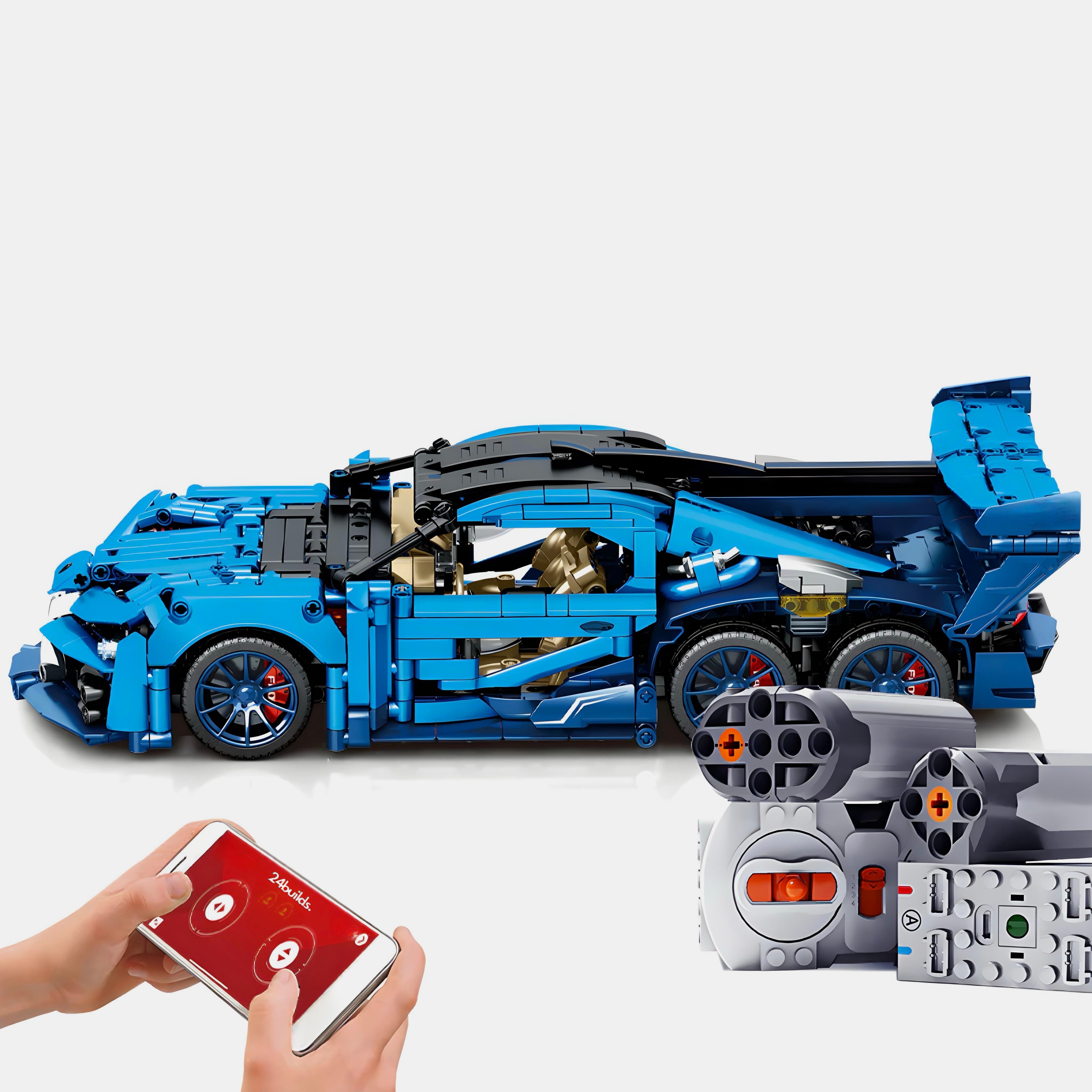 Six Wheeled Hypercar | 1556pcs