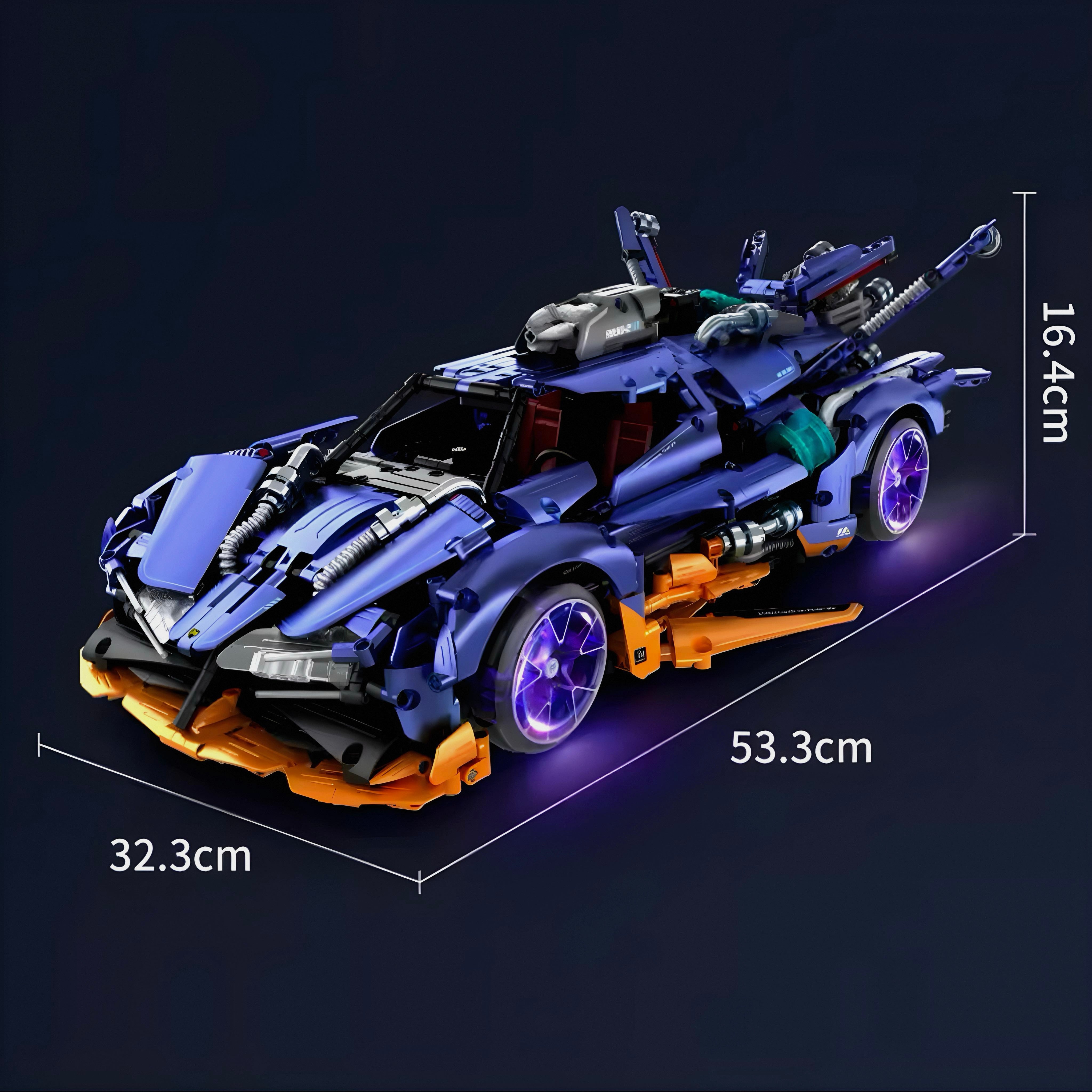 Drifting "Project Evo" Hypercar | 2388pcs