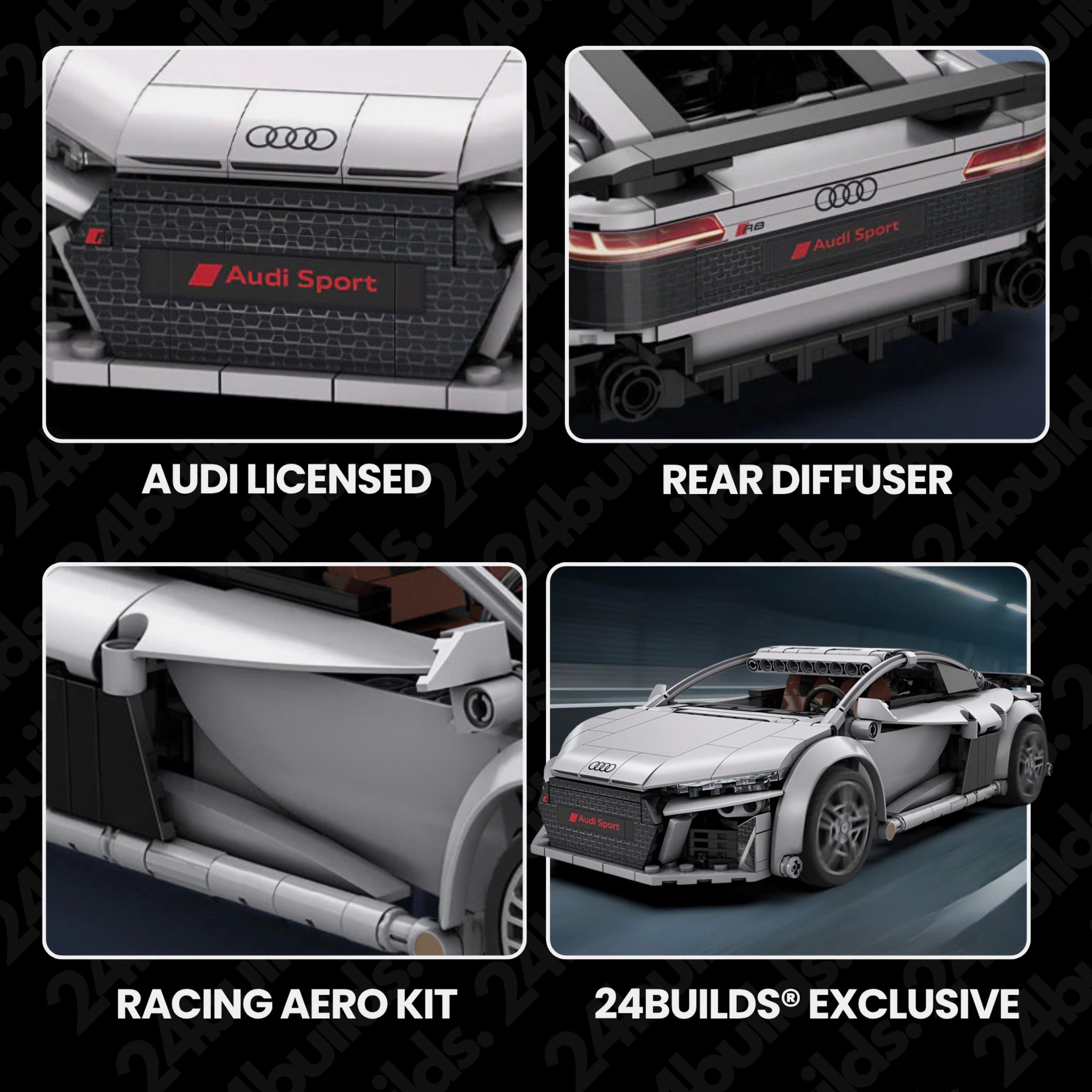 Remote Controlled Audi R8 Coupe | 538pcs