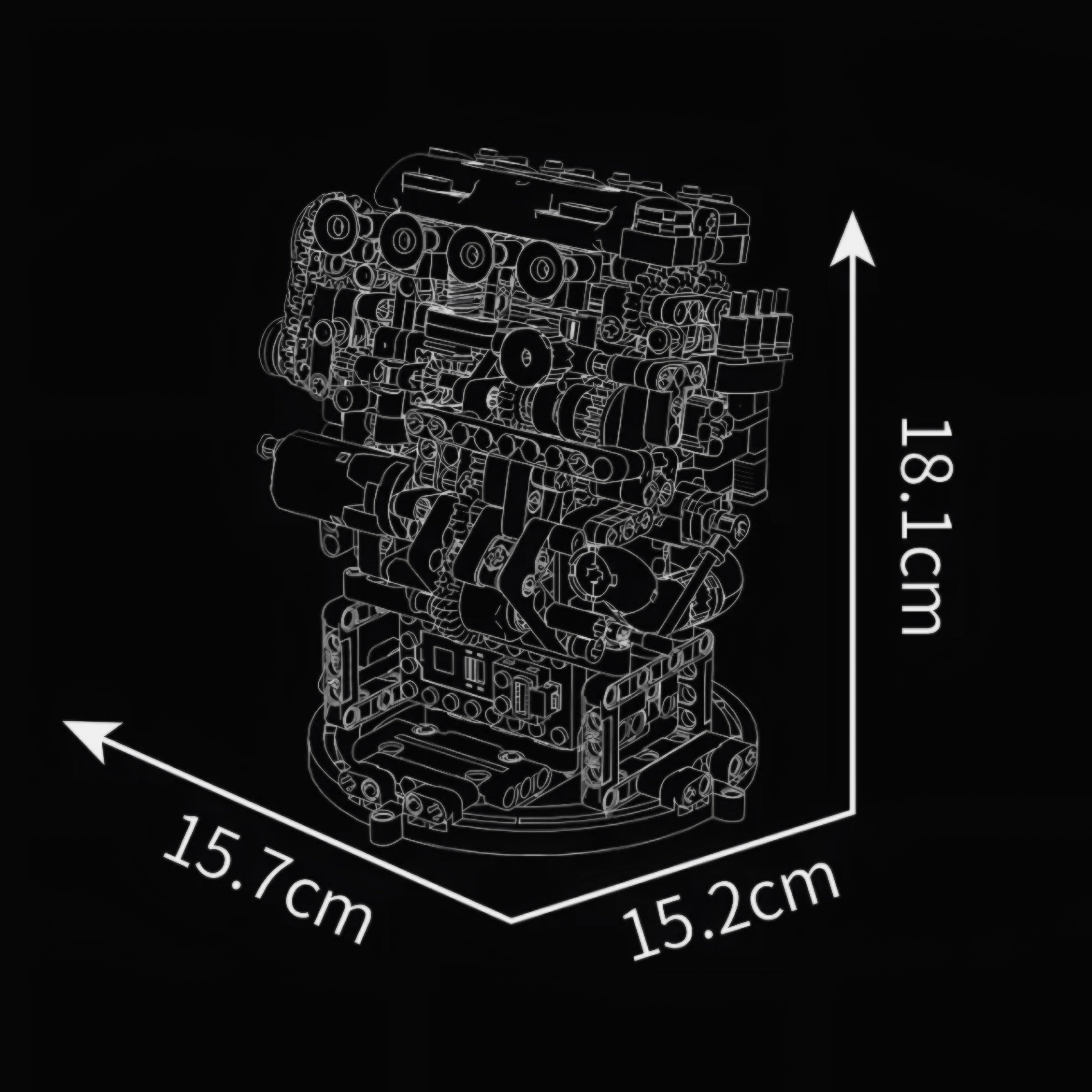 JDM VVT Performance Engine | 772pcs