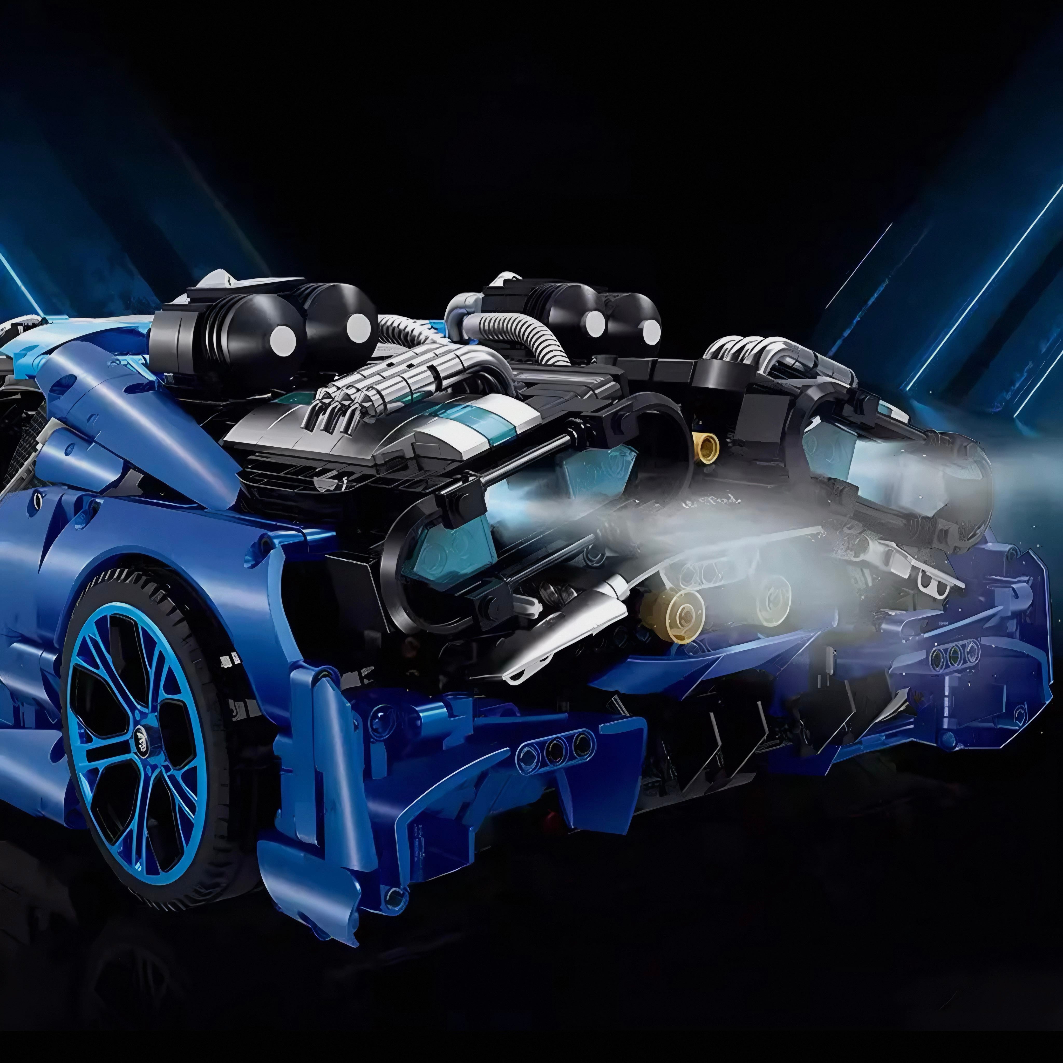 Jet Edition W16 Hypercar | 3686pcs